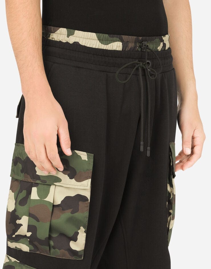 Dolce & Gabbana Camouflage-Print Jogging Pants