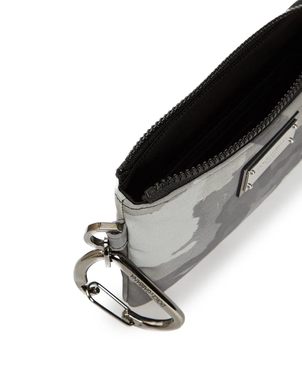 Dolce & Gabbana Camouflage-Print Logo Wallet