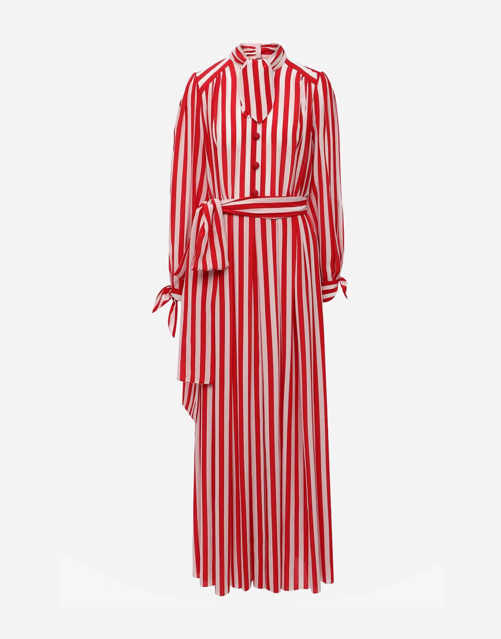 Dolce & Gabbana Candy-Stripe Shirt Dress