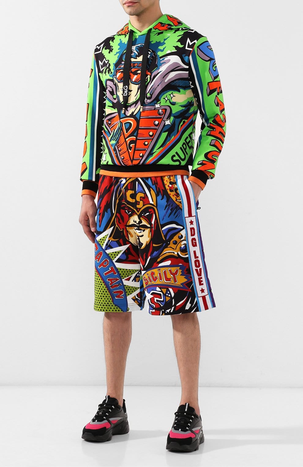 Dolce & Gabbana Captain Sicily Bermuda Shorts