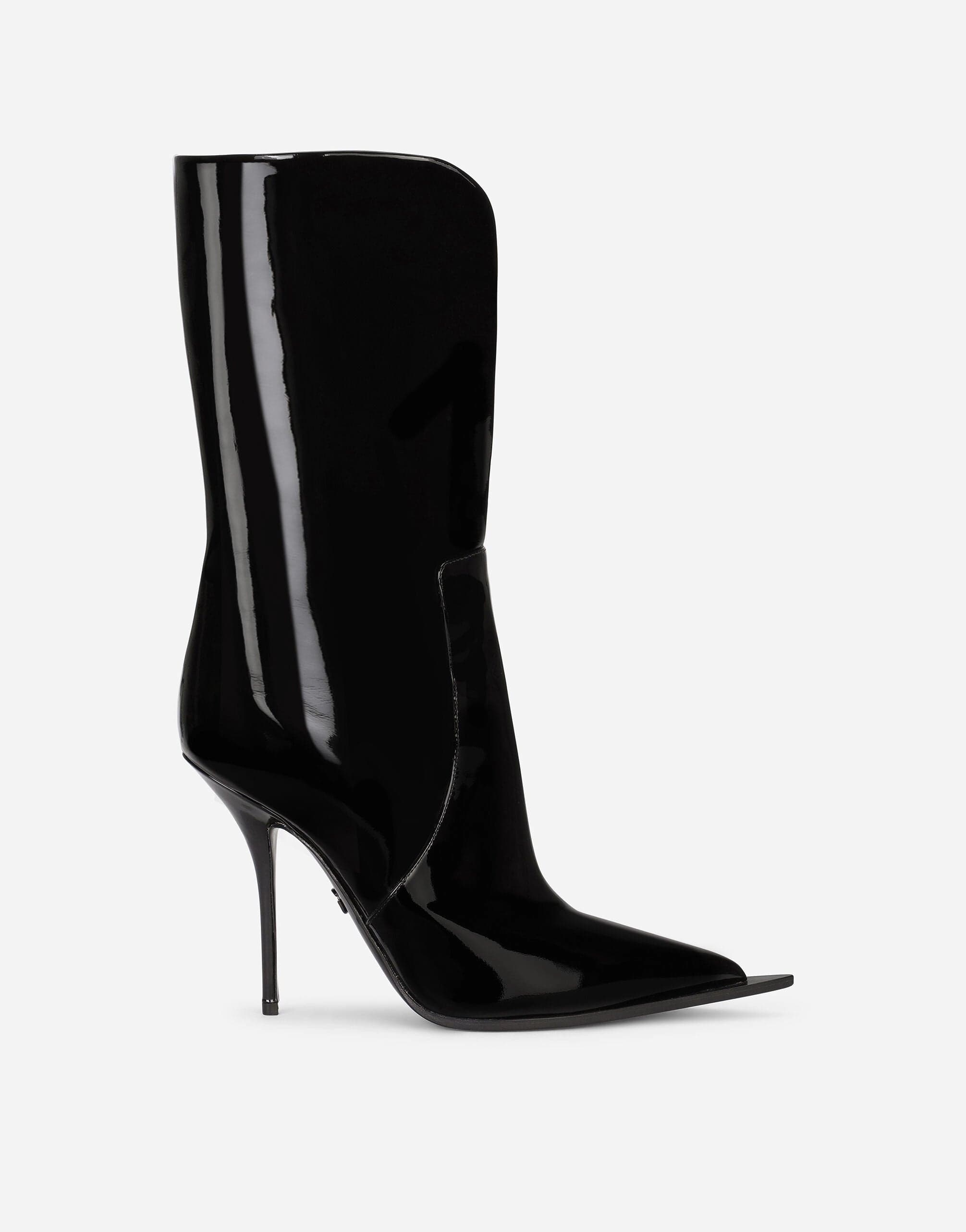 Dolce & Gabbana Cardinale 105mm Front-Slit Boots