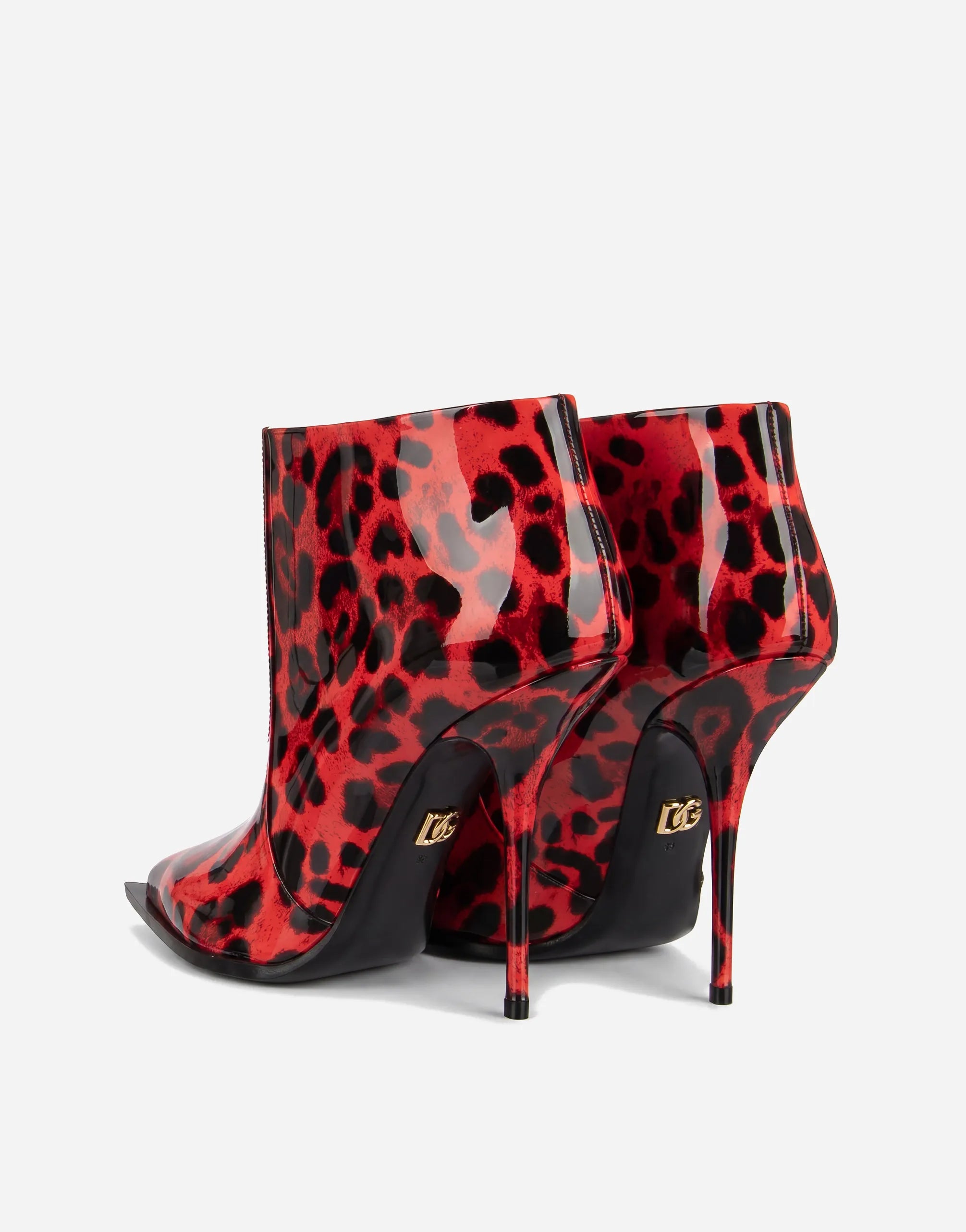 Dolce & Gabbana Dolce & Gabbana Cardinale Leopard Print Ankle Boots