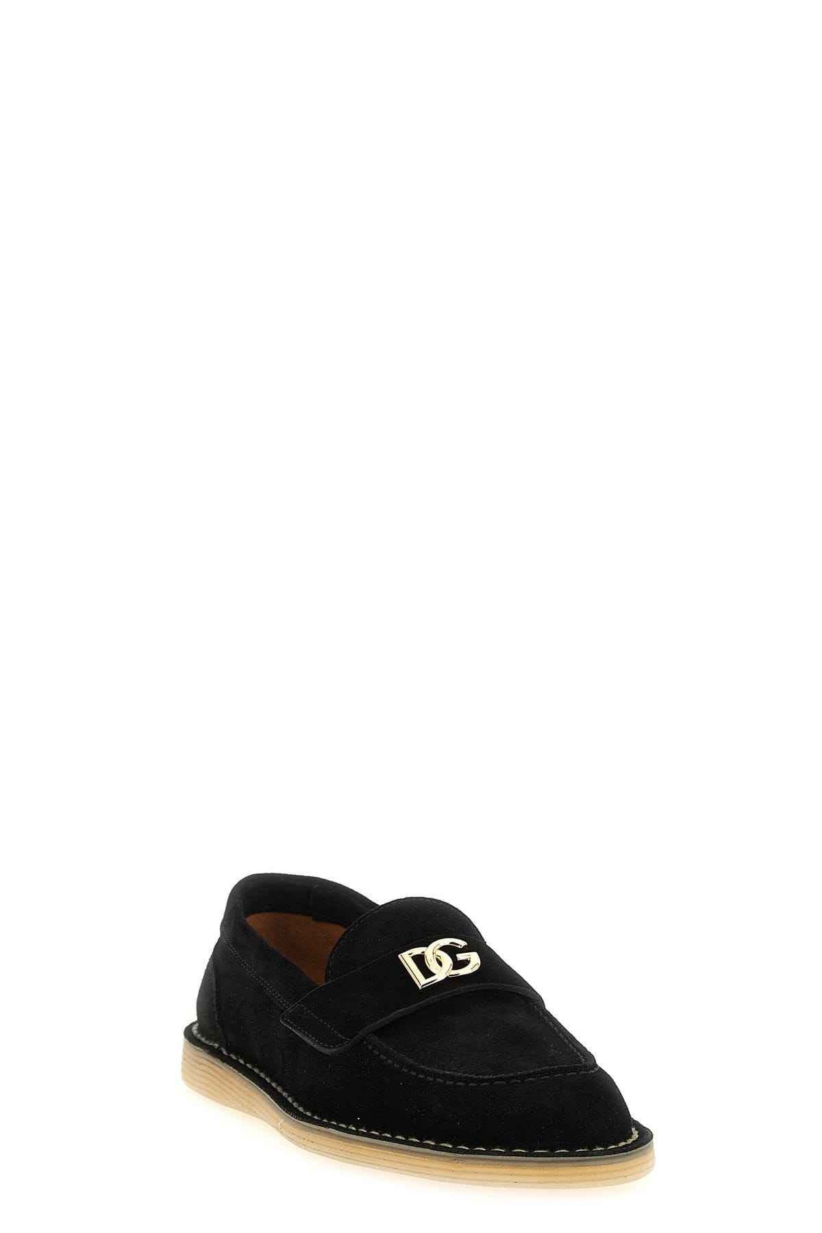 Dolce & Gabbana Dolce & Gabbana Casual DG Calf Leather Loafers