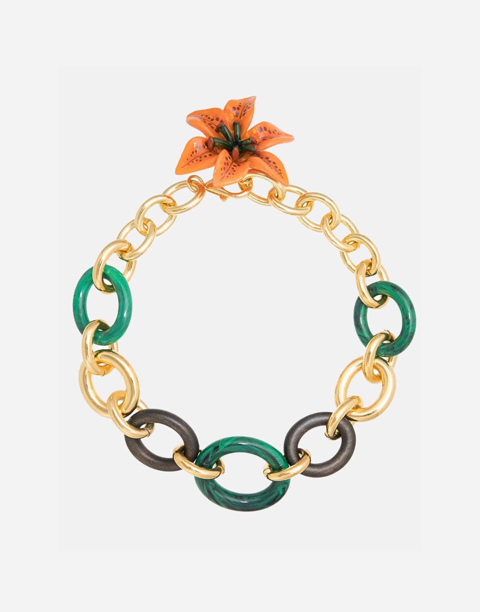 Dolce & Gabbana Chain-Link Statement Necklace