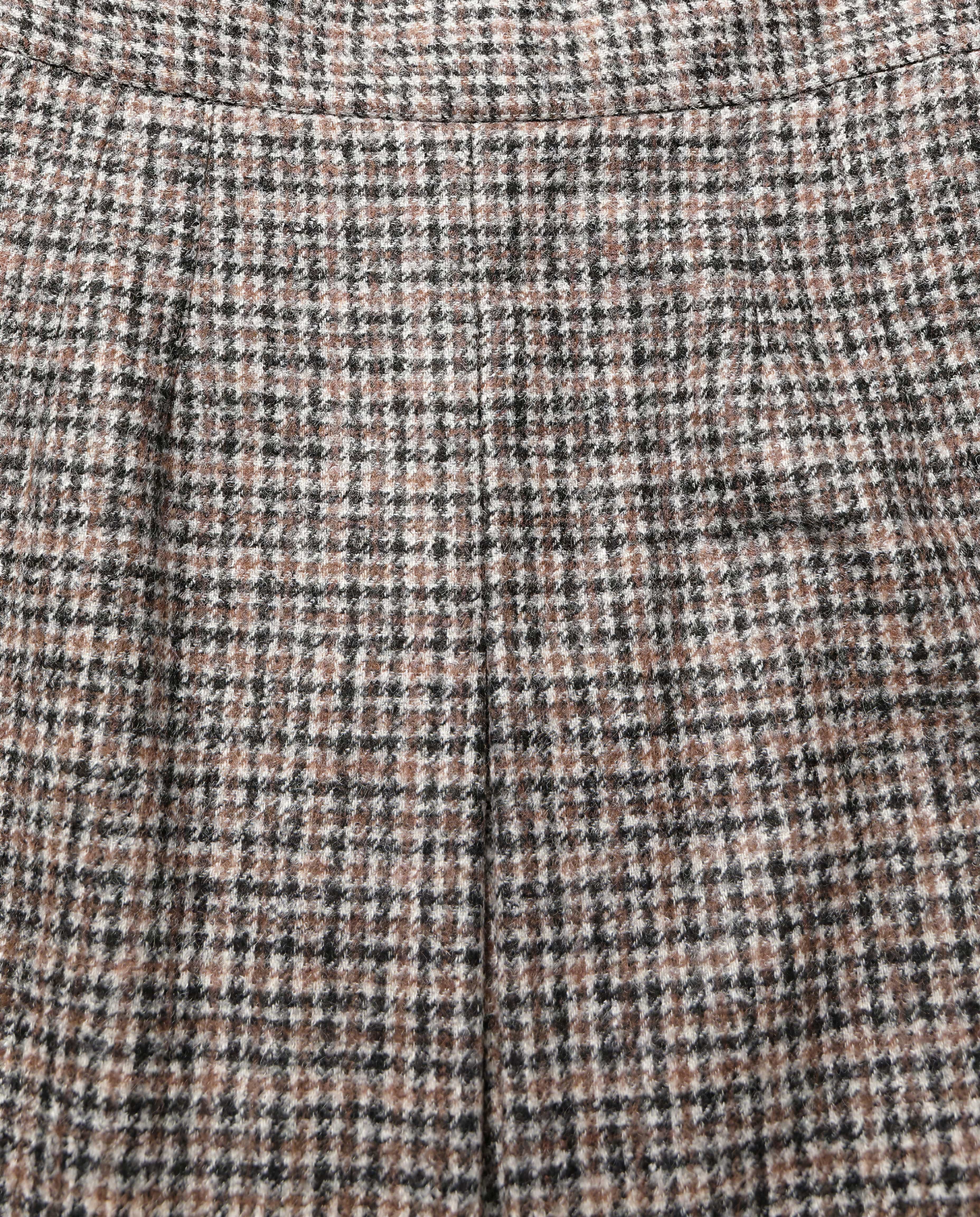Dolce & Gabbana Dolce & Gabbana Checked Wool Blend A-Line Mini Skirt