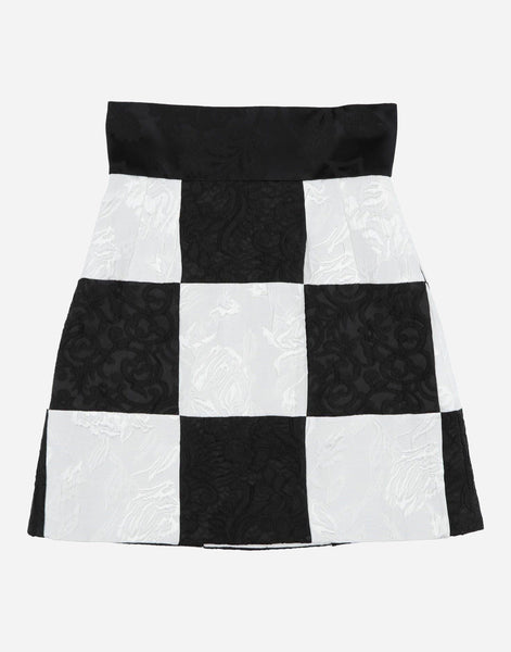Dolce & gabanna スカート dolce-gabbana-checkered-