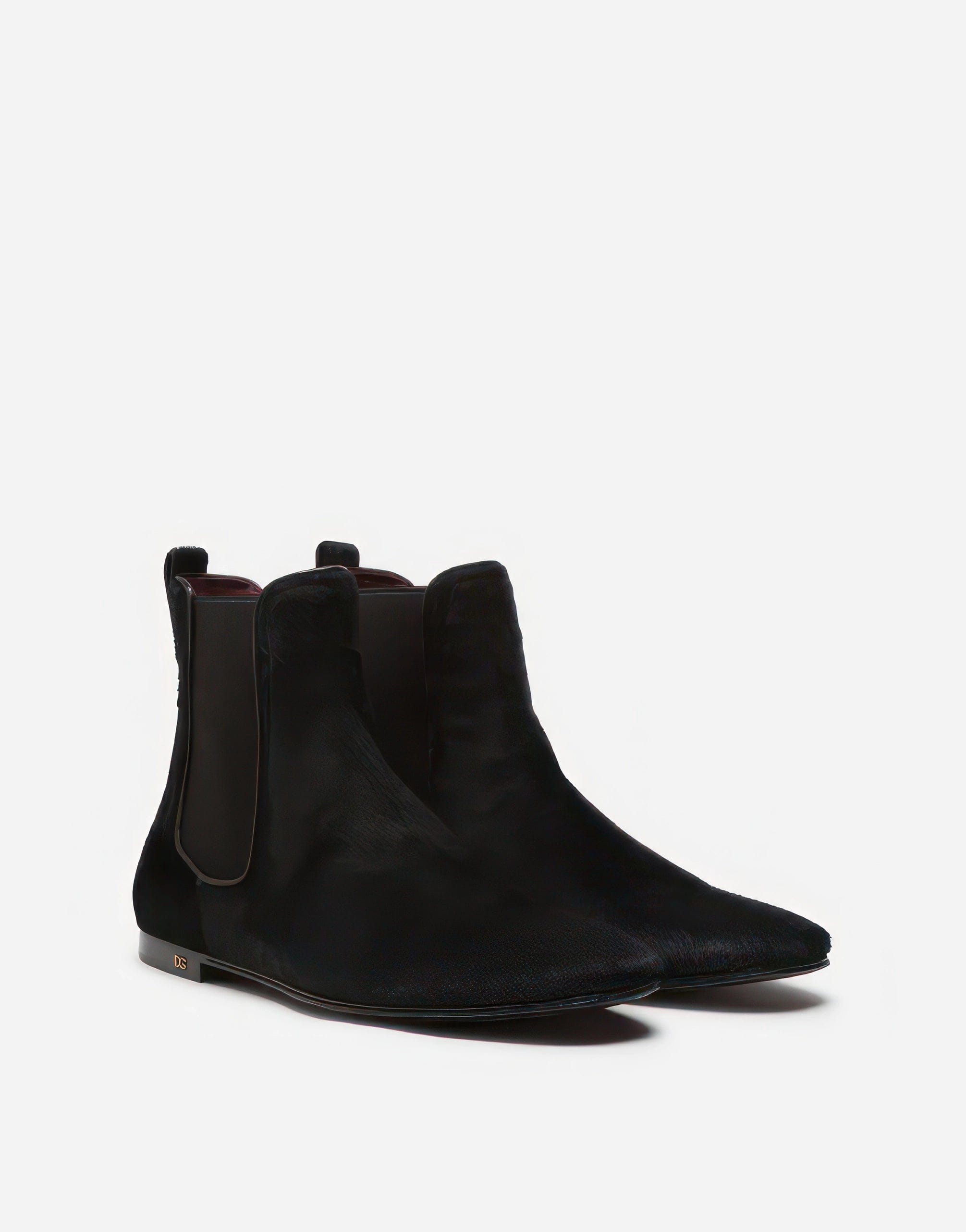 Dolce & Gabbana Chelsea Boots In Pony-style