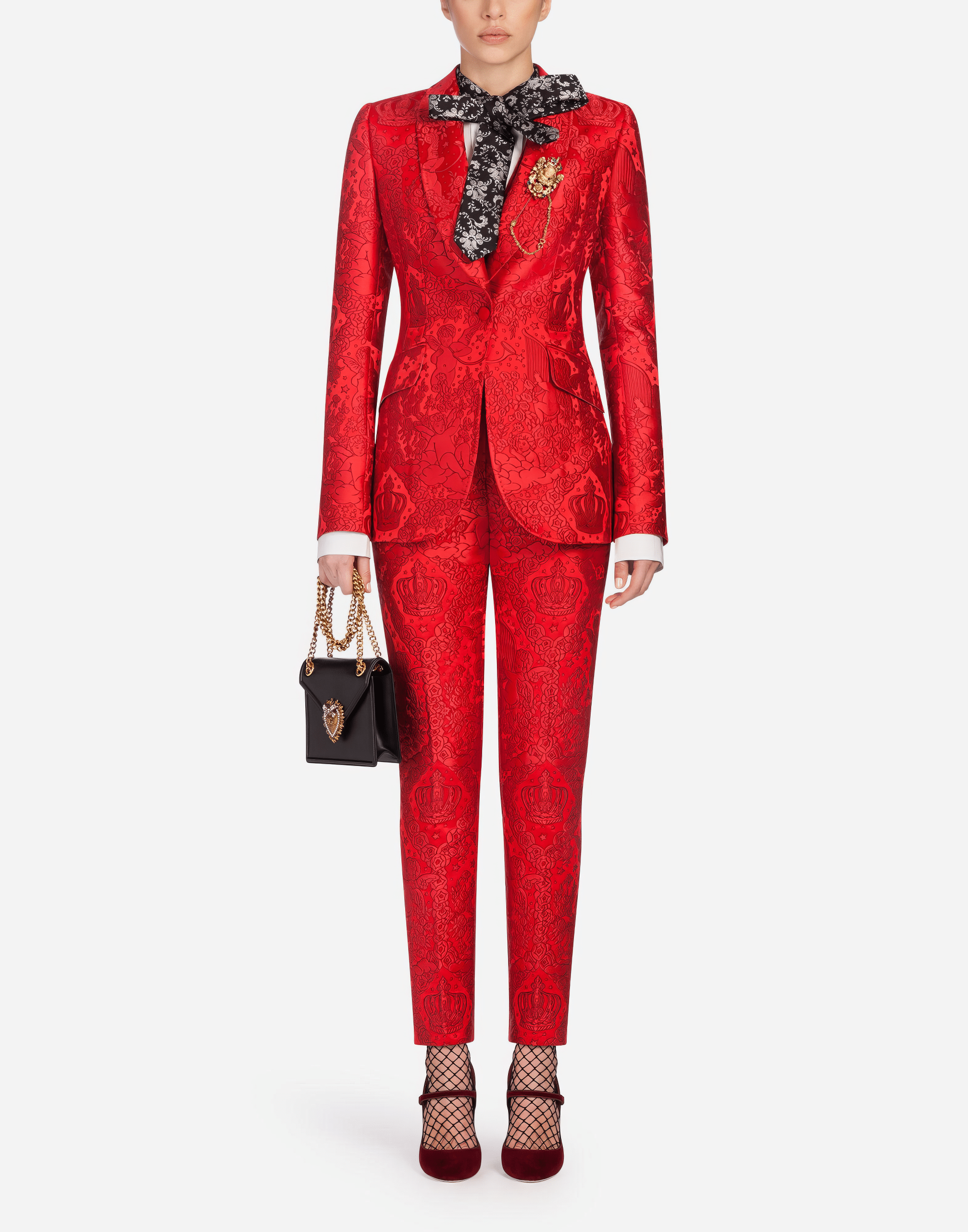 Dolce & Gabbana Cherub-Jacquard Jacket | Sendegaro MC Dolce & Gabbana Cherub-Jacquard Jacket | Sendegaro MC