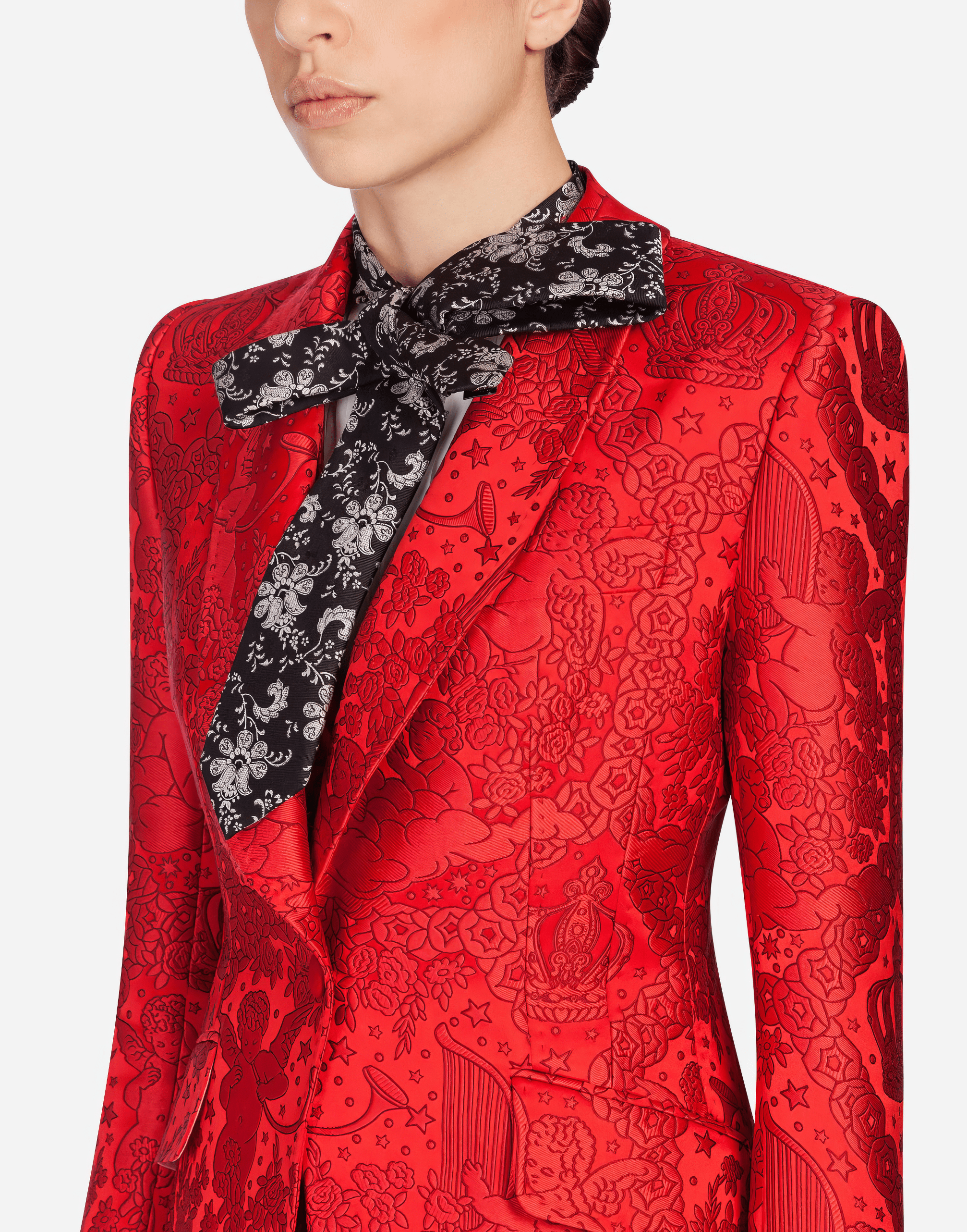 Dolce & Gabbana Cherub-Jacquard Jacket | Sendegaro MC Dolce & Gabbana Cherub-Jacquard Jacket | Sendegaro MC