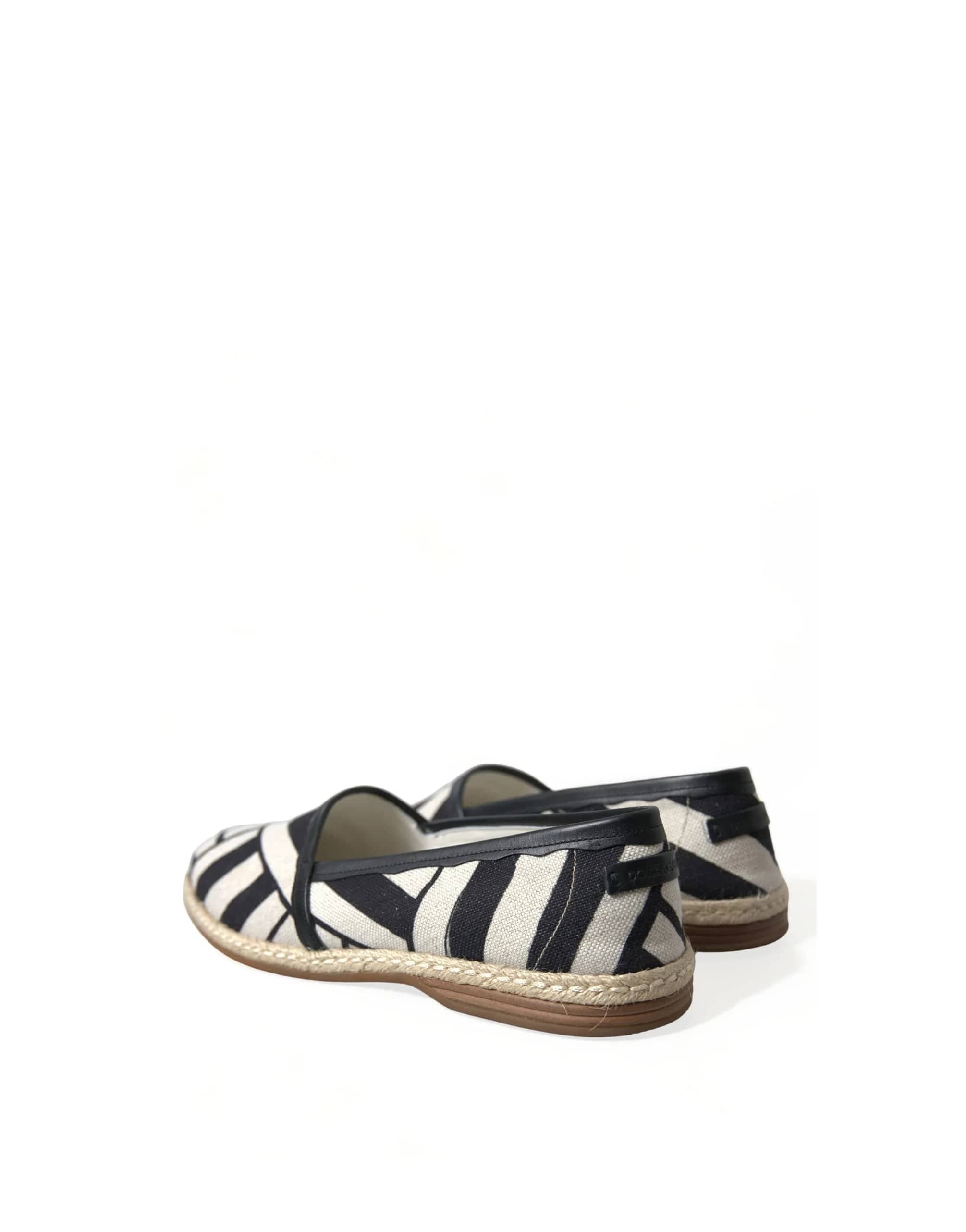 Dolce & Gabbana Chic Striped Espadrilles