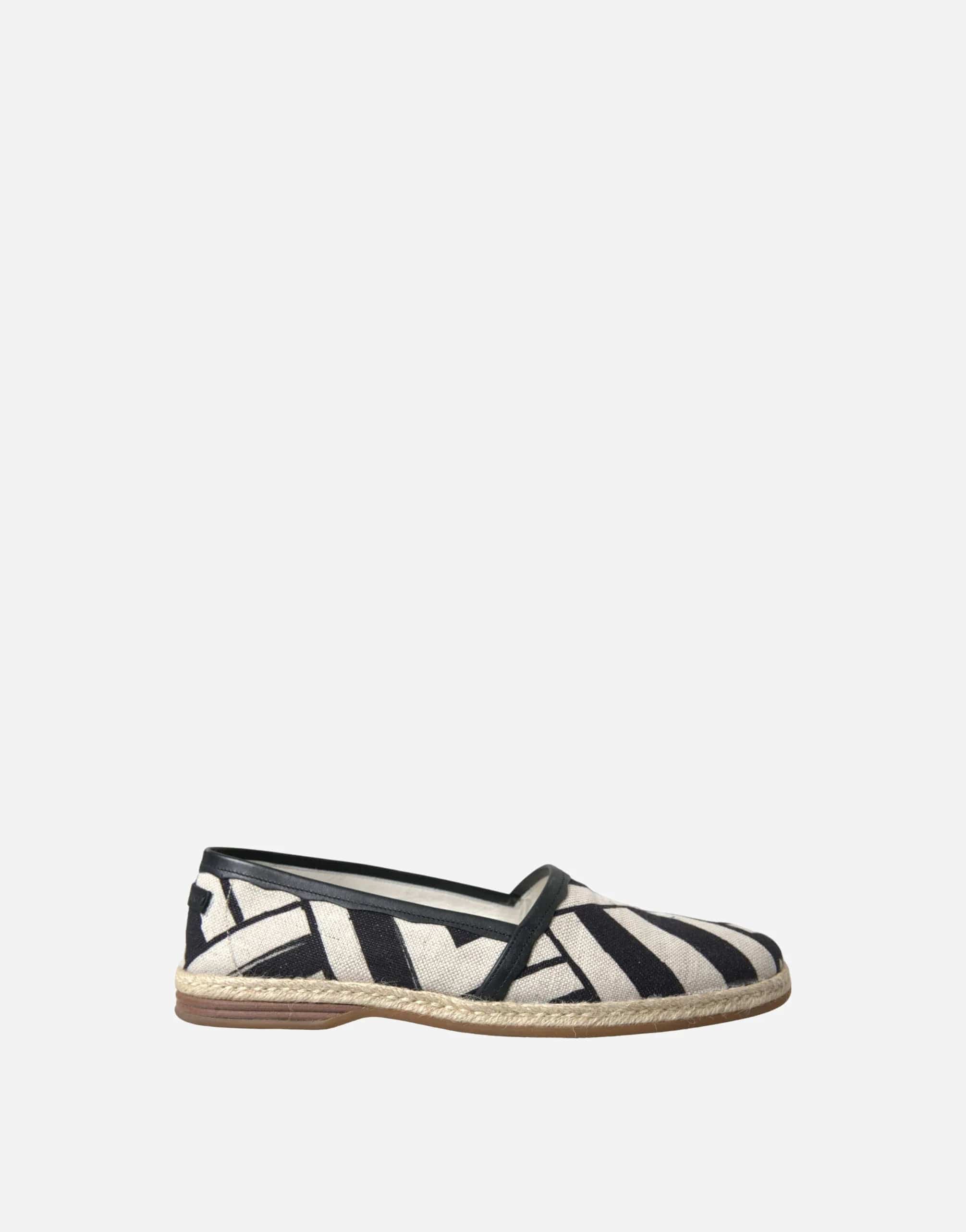 Dolce & Gabbana Chic Striped Espadrilles