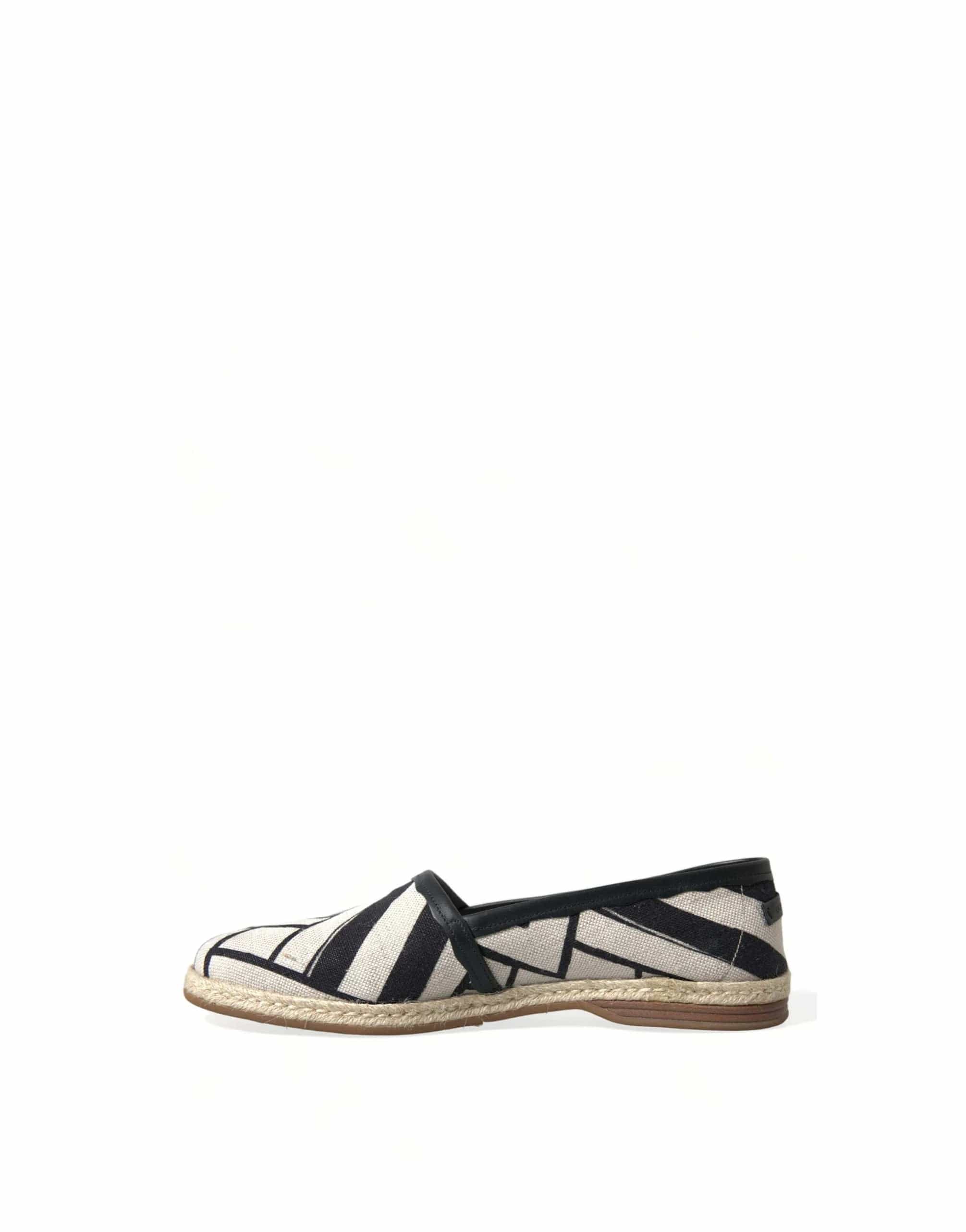 Dolce & Gabbana Chic Striped Espadrilles