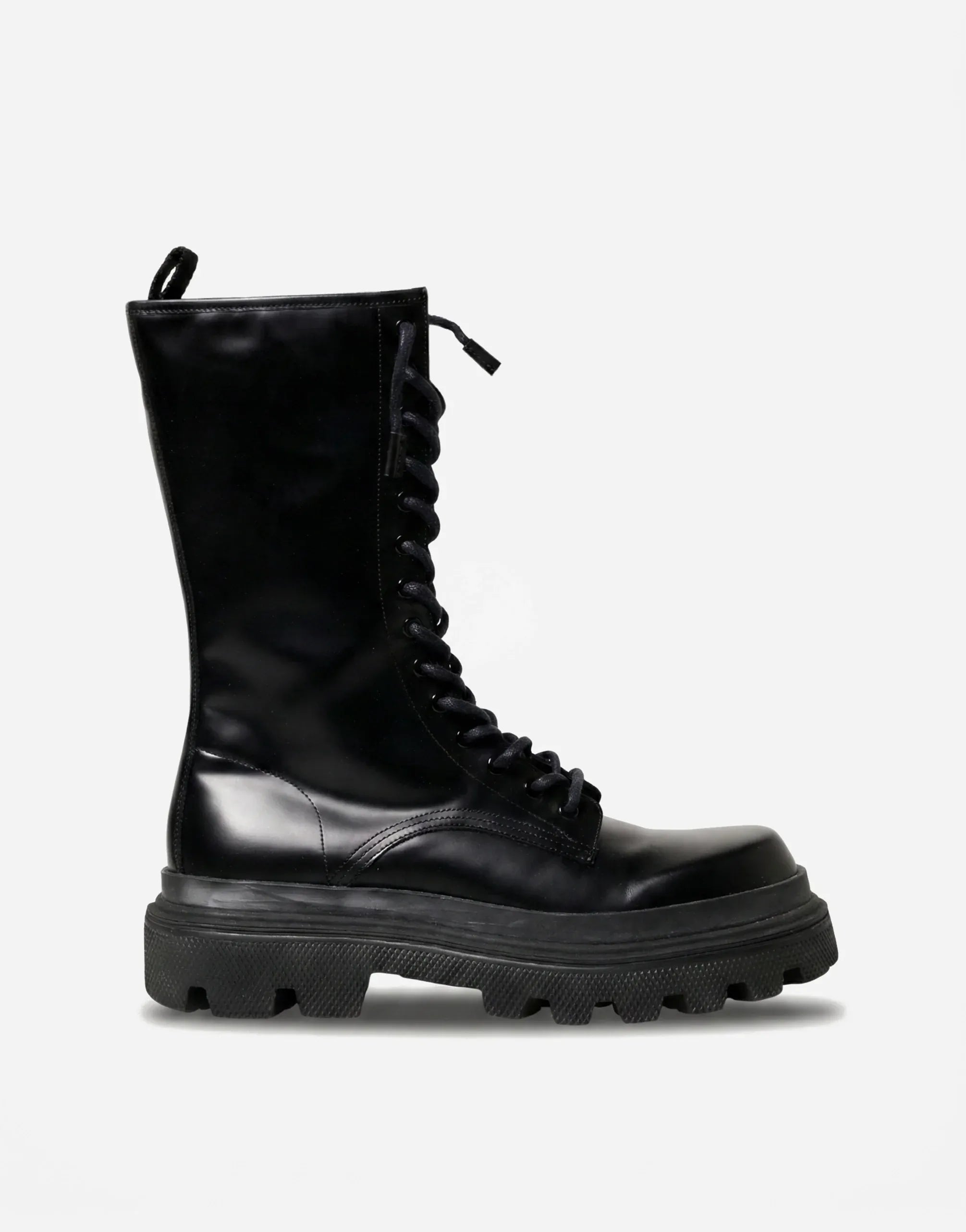 Dolce & Gabbana Chunky Platform Lace-Up Boots