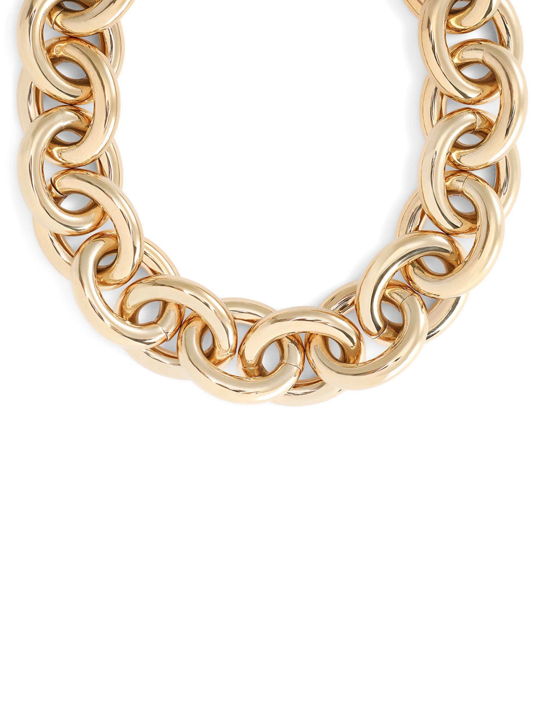 Dolce & Gabbana Chunky Rolo Chain Necklace