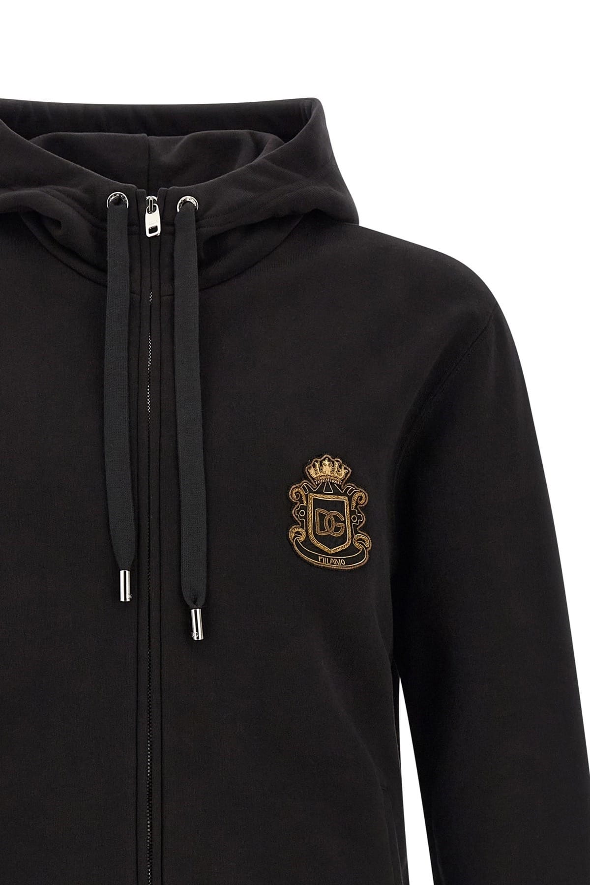 Dolce & Gabbana Dolce & Gabbana Coat Of Arms Zip Hoodie