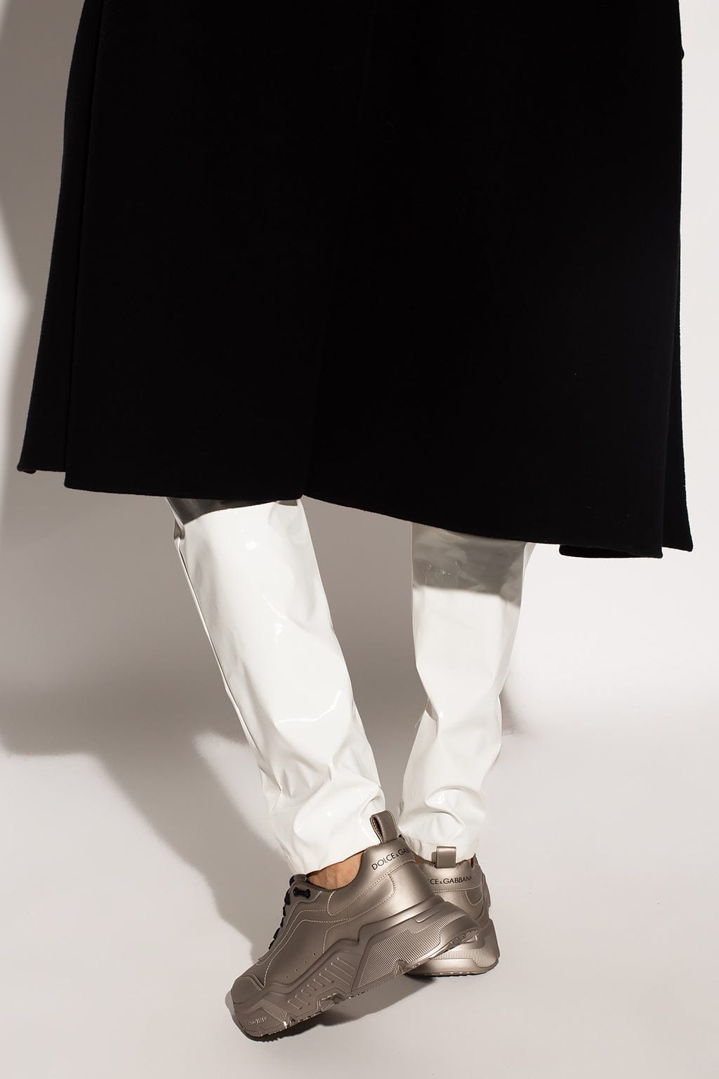 Dolce & Gabbana Coated Fabric Trousers