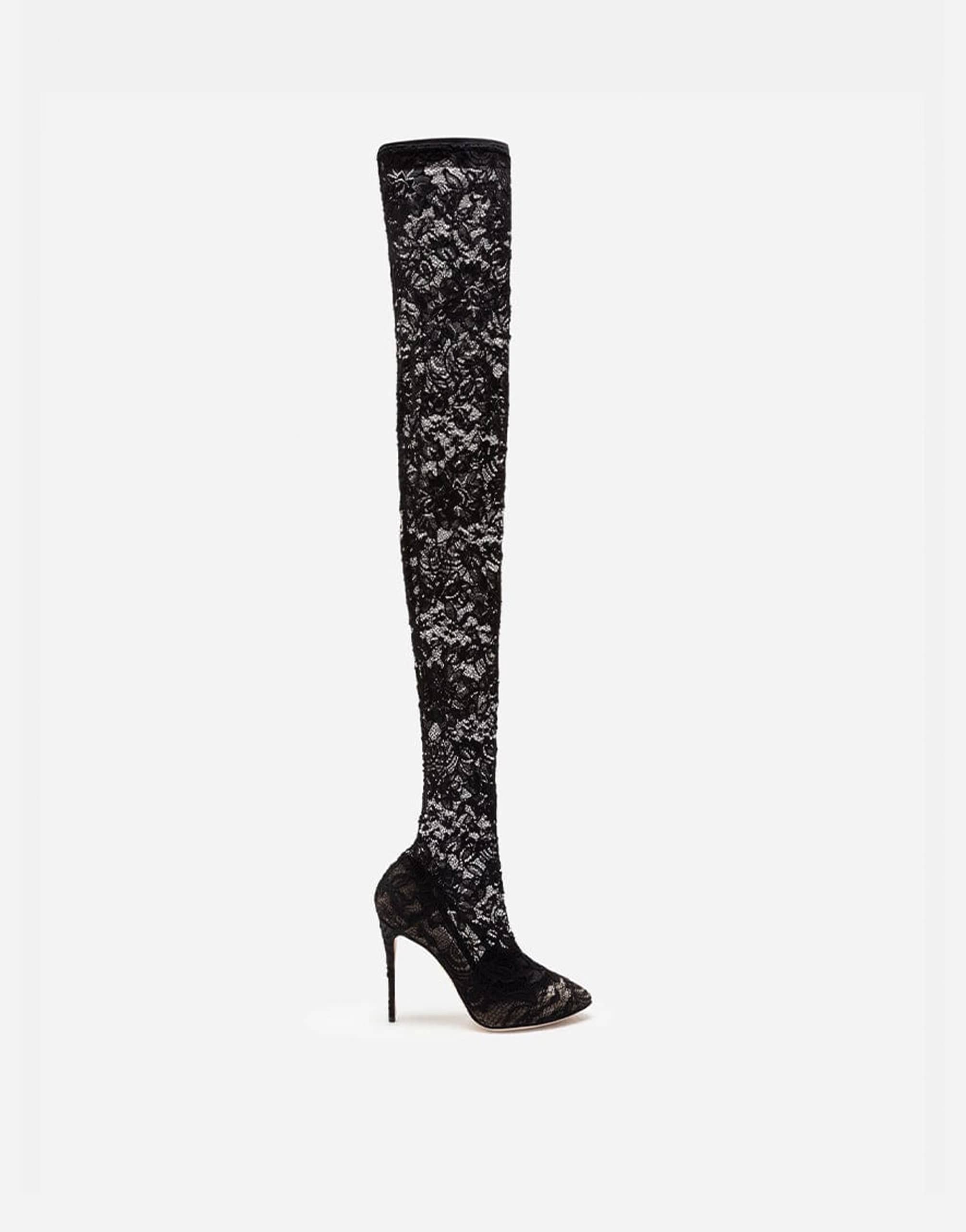 Dolce & Gabbana Coco Thigh-High Boots
