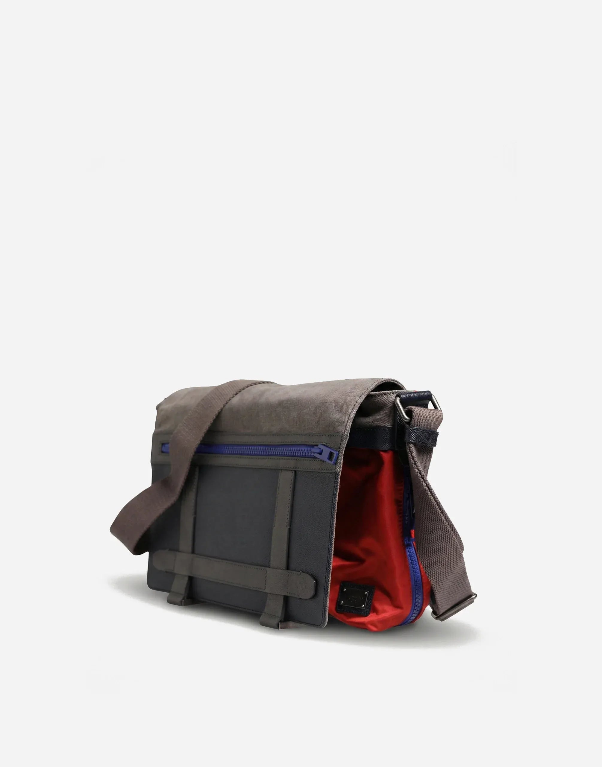 Dolce & Gabbana Color-Block Nylon Messenger Bag