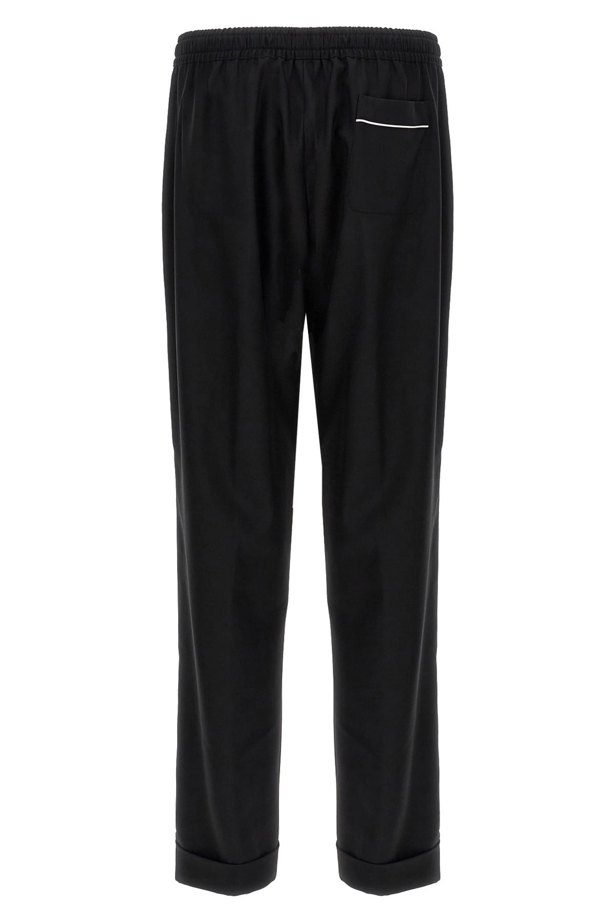Dolce & Gabbana Dolce & Gabbana Contrast Piping Wool Pants