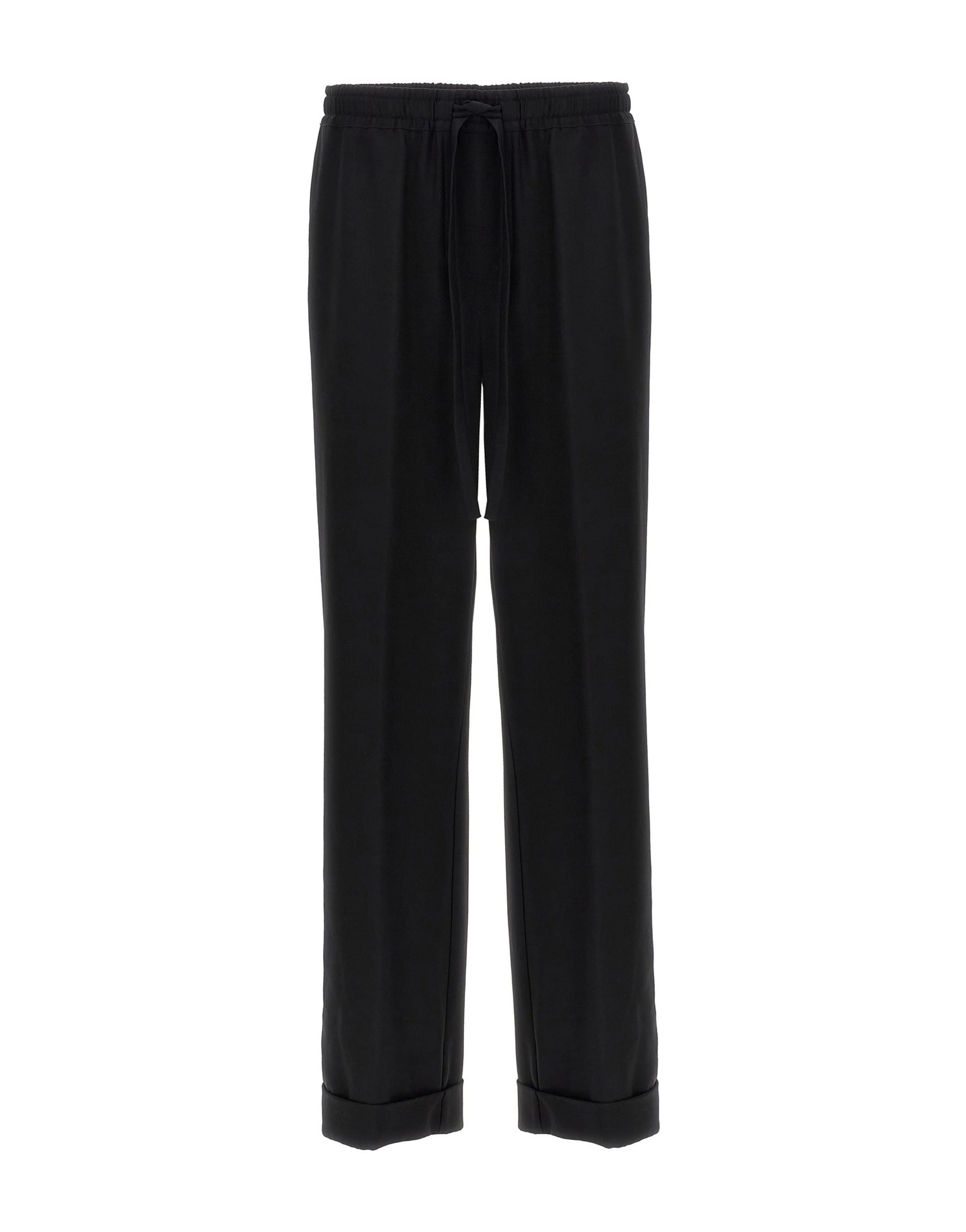 Dolce & Gabbana Contrast Piping Wool Pants | Sendegaro