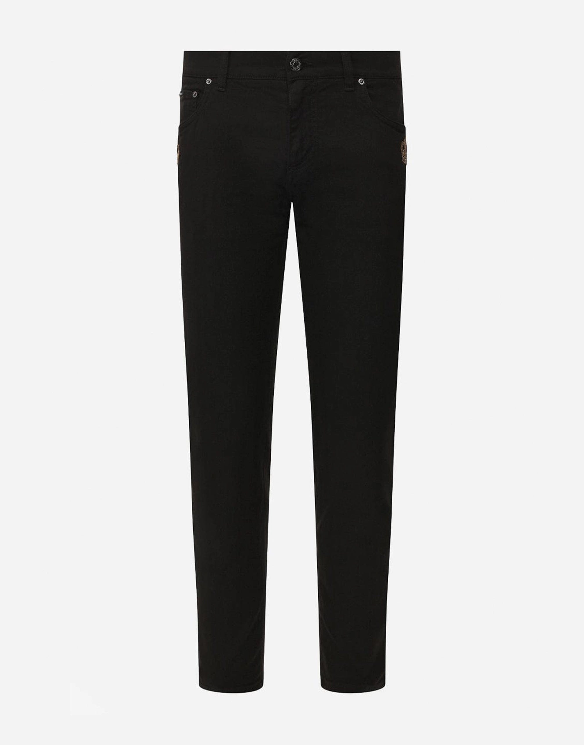 Dolce & Gabbana Contrast Stripe Straight-Leg Jeans