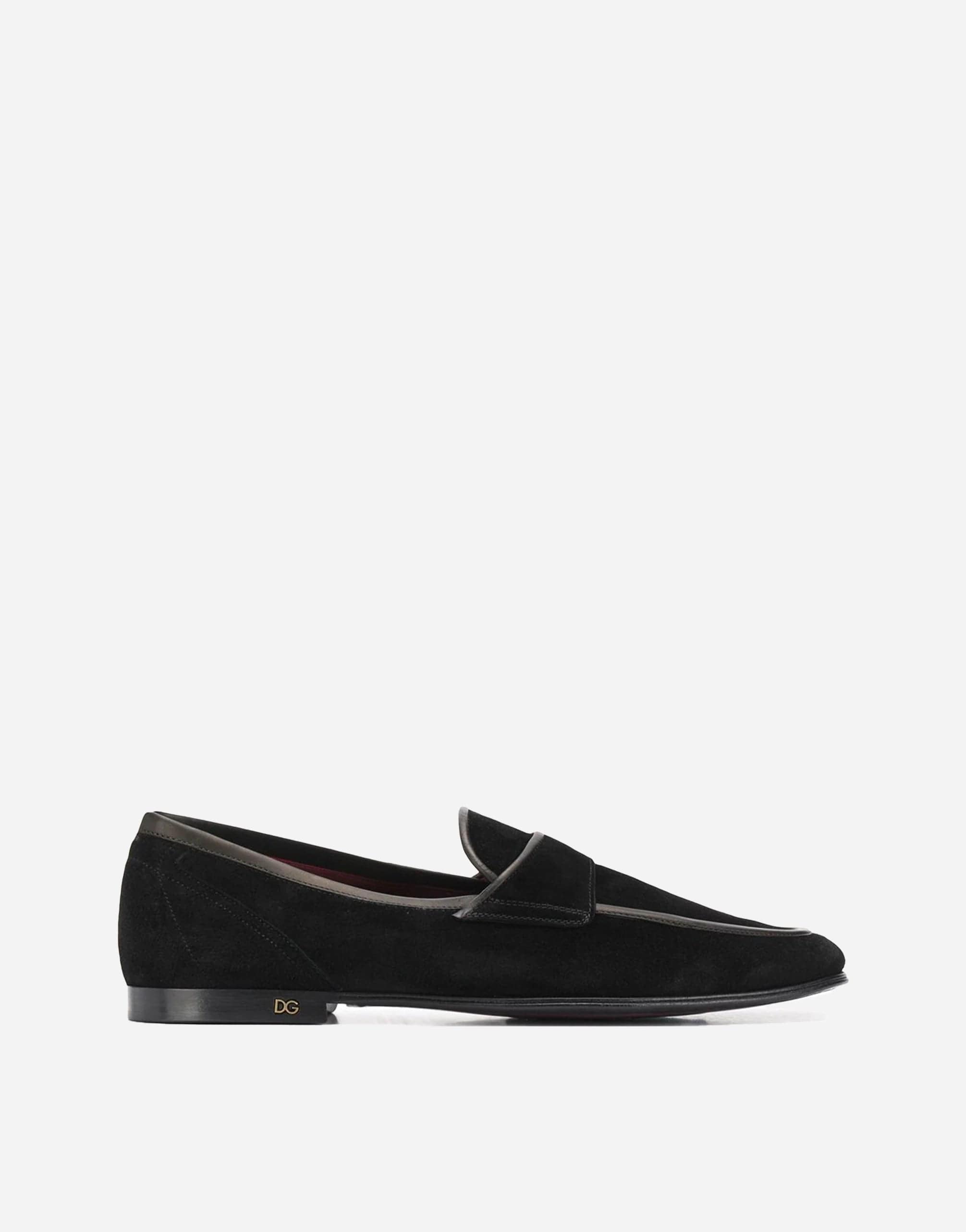 Contrast Trims Loafers