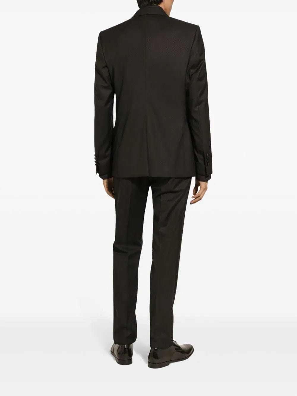 Dolce & Gabbana Contrasting Lapels Two-Piece Suit