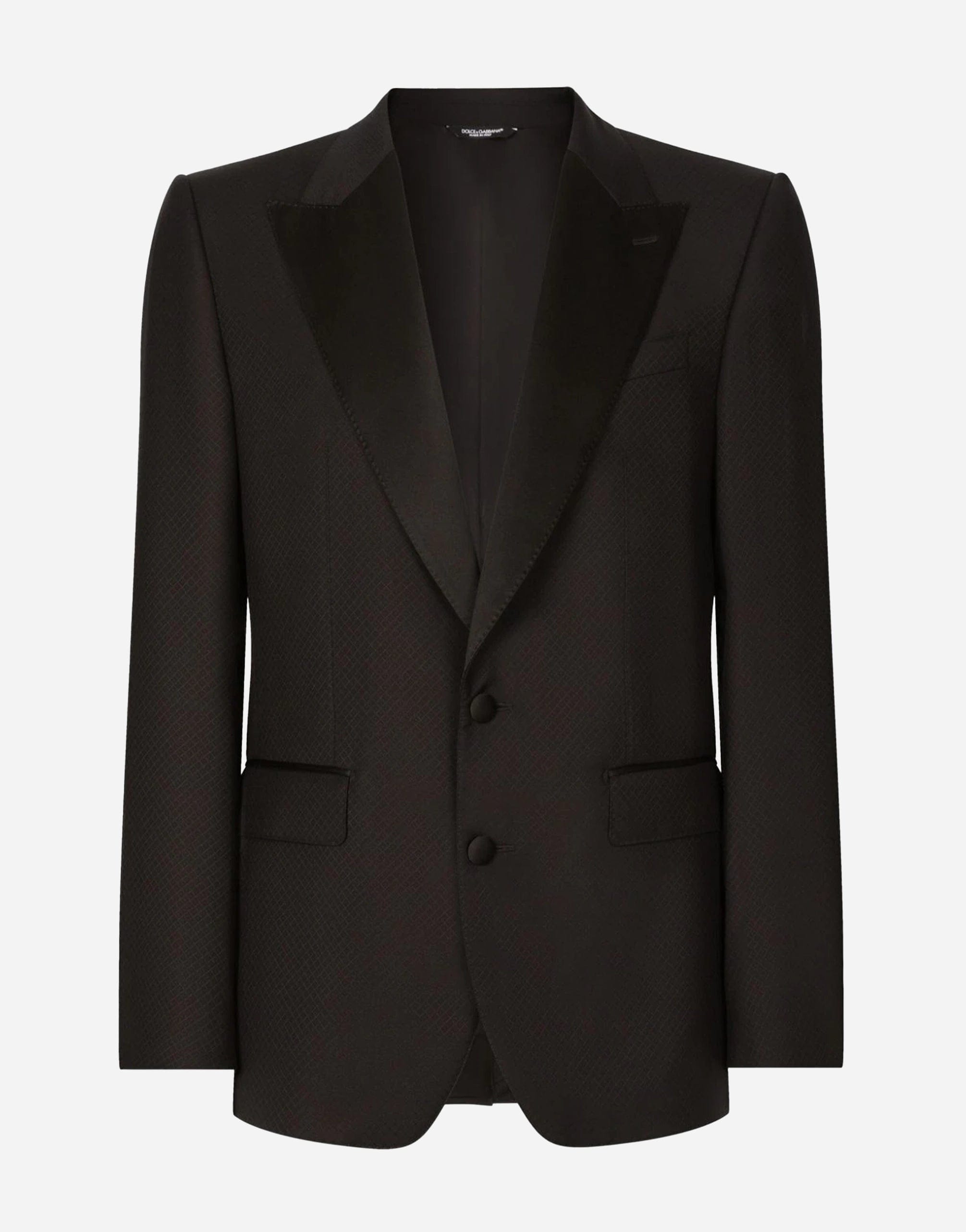 Dolce & Gabbana Contrasting Lapels Two-Piece Suit