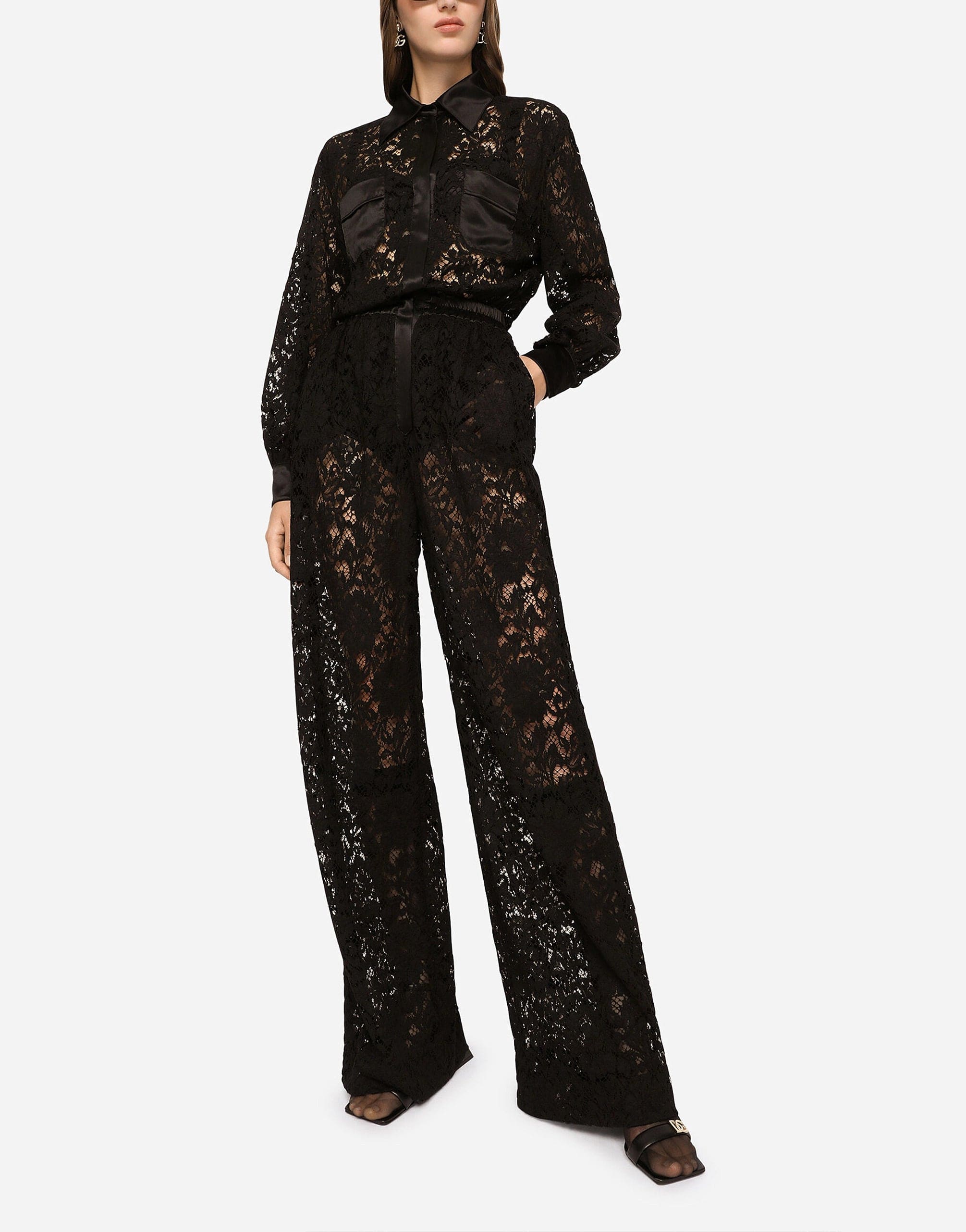 Dolce & Gabbana Cordonetto Lace Jumpsuit