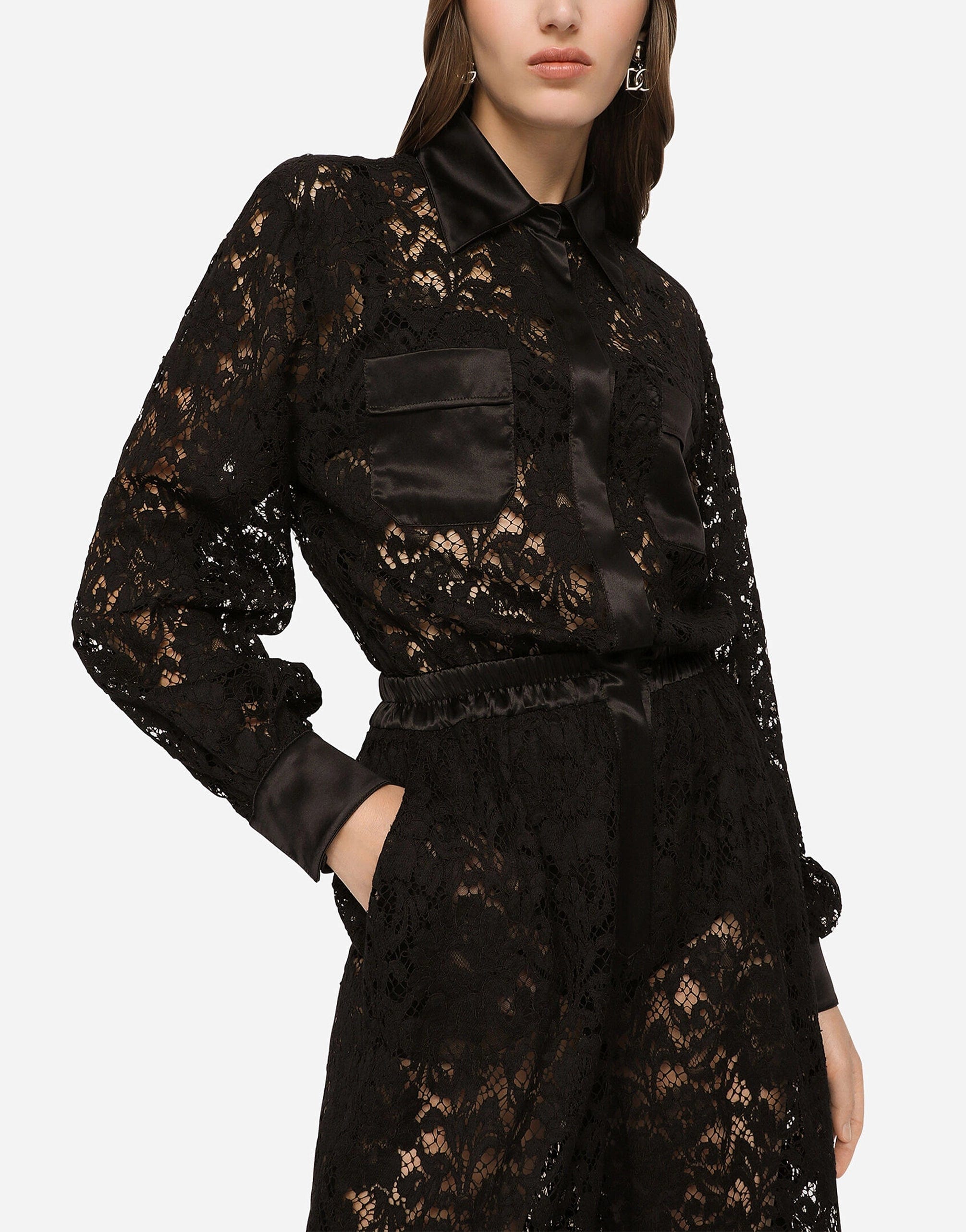 Dolce & Gabbana Cordonetto Lace Jumpsuit