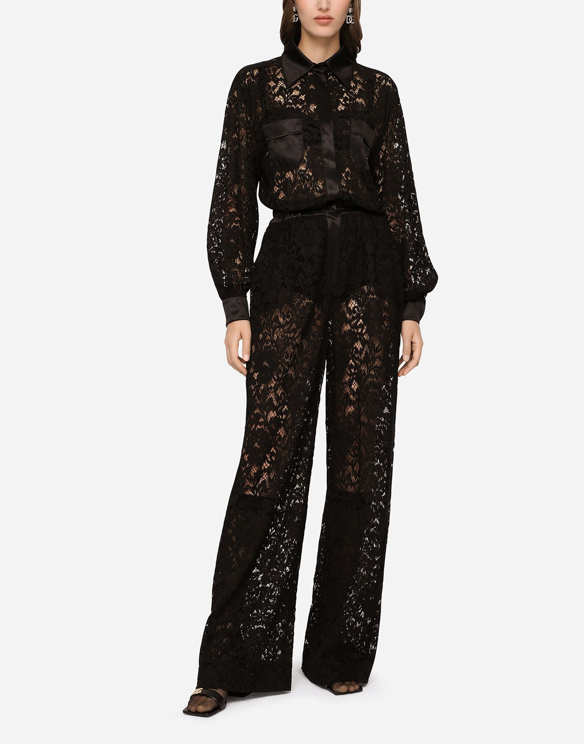 Dolce & Gabbana Cordonetto Lace Jumpsuit