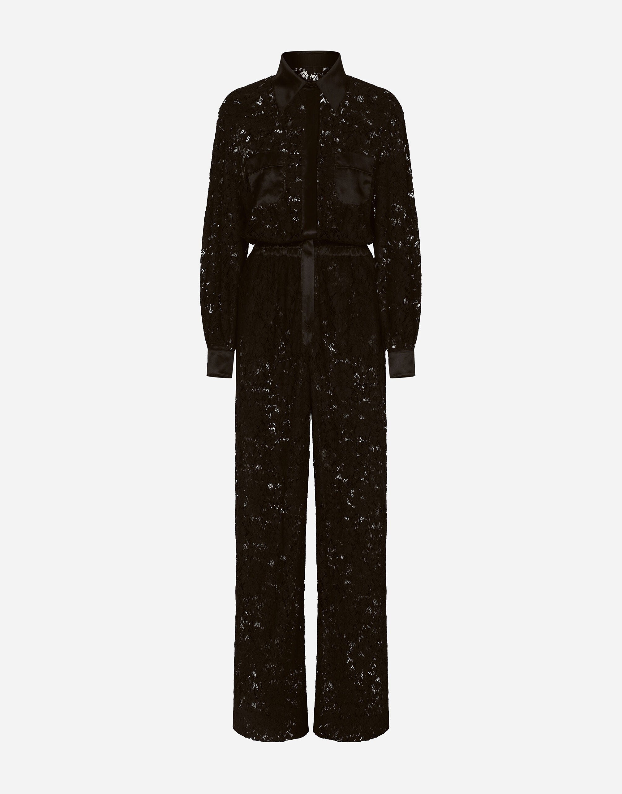 Dolce & Gabbana Cordonetto Lace Jumpsuit