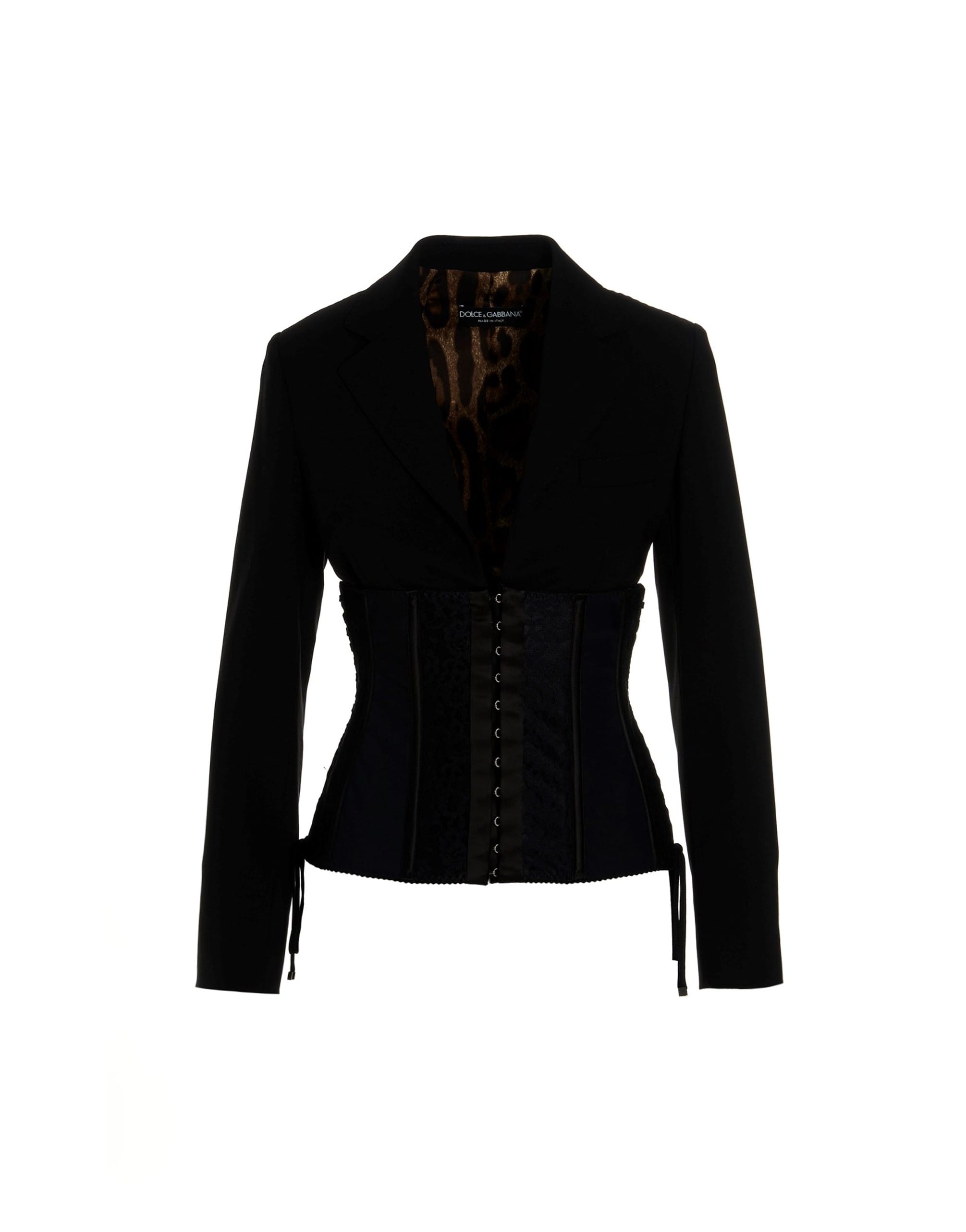 Dolce & Gabbana Dolce & Gabbana Corset Blazer