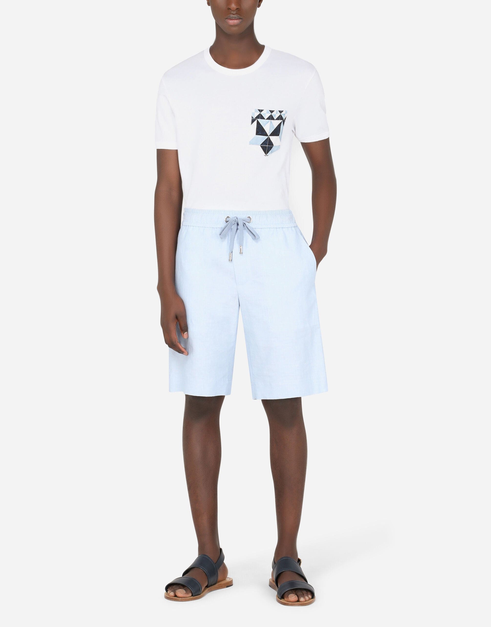 Dolce & Gabbana Cotton-Blend Jogging Shorts