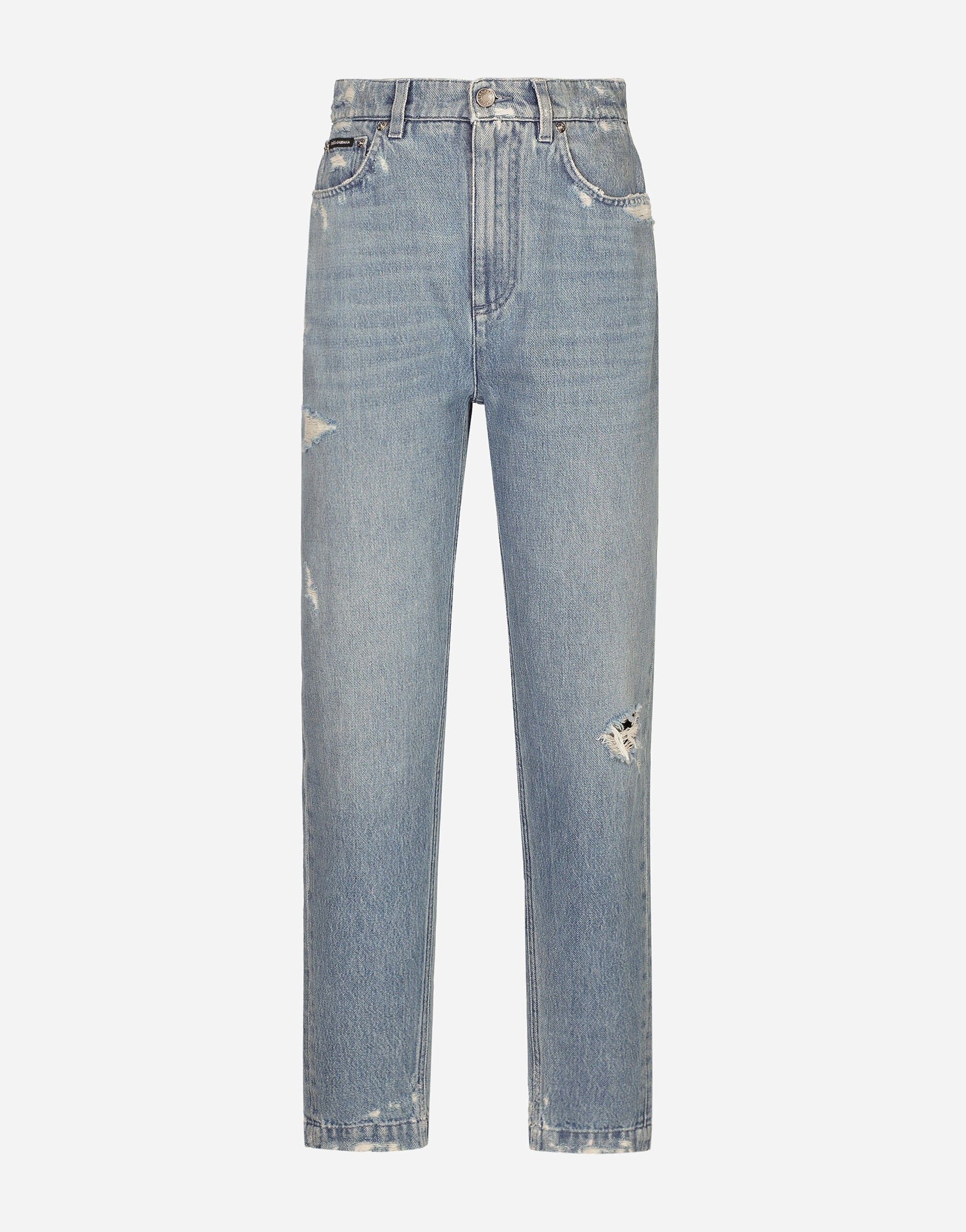 Dolce & Gabbana Cotton Denim Amber Jeans