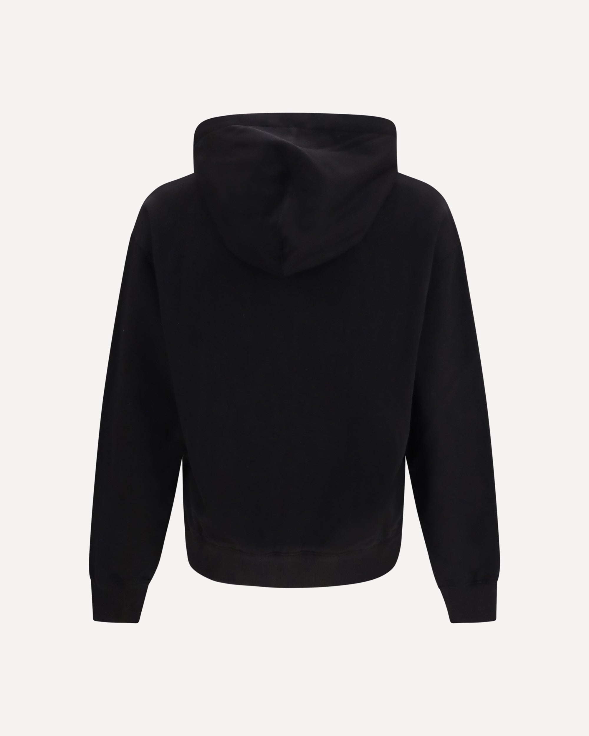 Dolce & Gabbana Cotton Hooded Sweatshirt With DG Plaque | Sendegaro