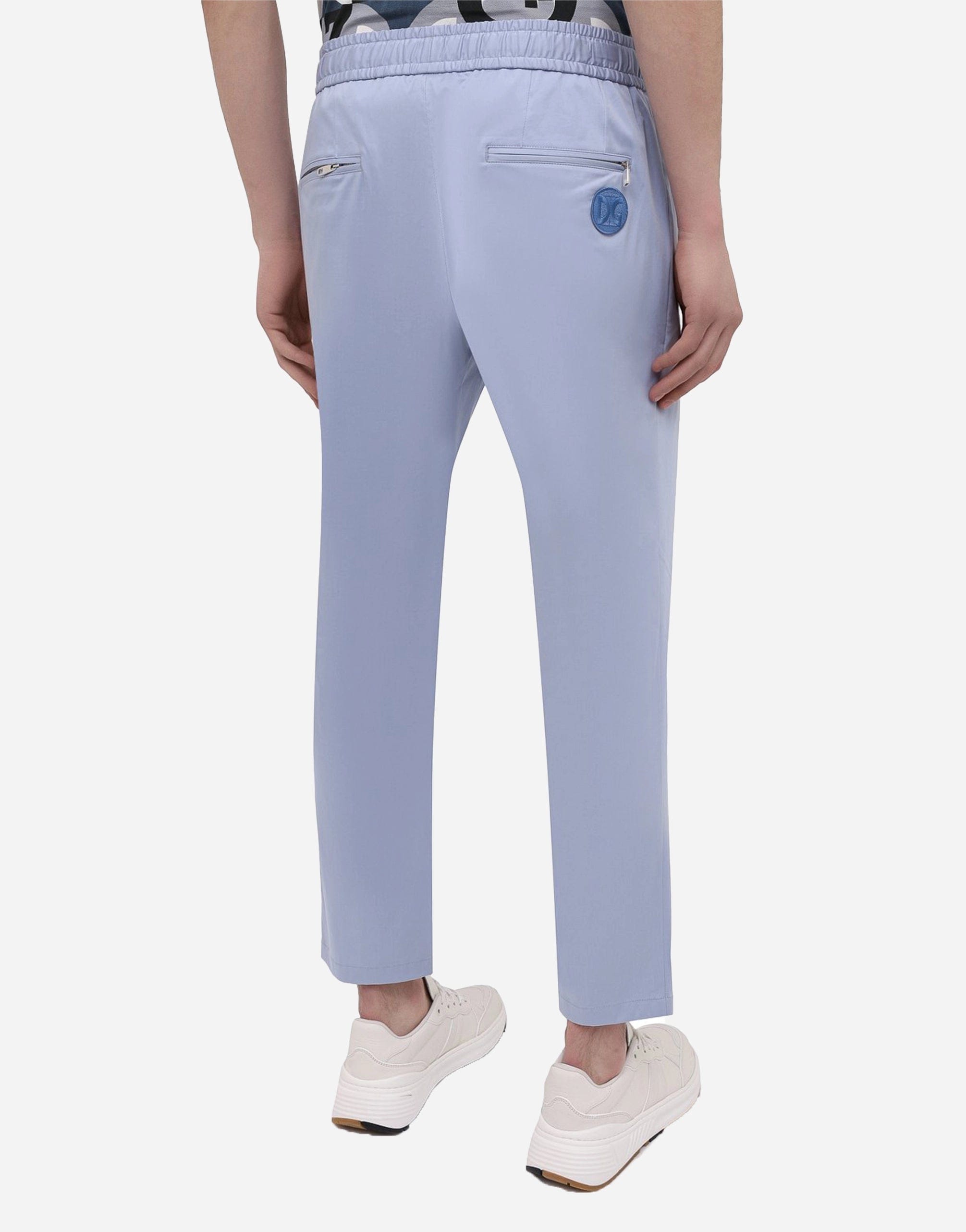 Pantaloni In Cotone Con Logo