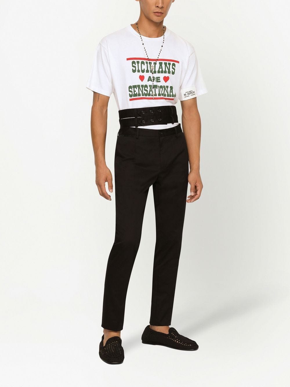 Dolce & Gabbana Cotton Round-Neck T-Shirt