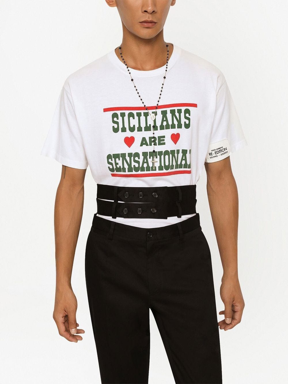 Dolce & Gabbana Cotton Round-Neck T-Shirt