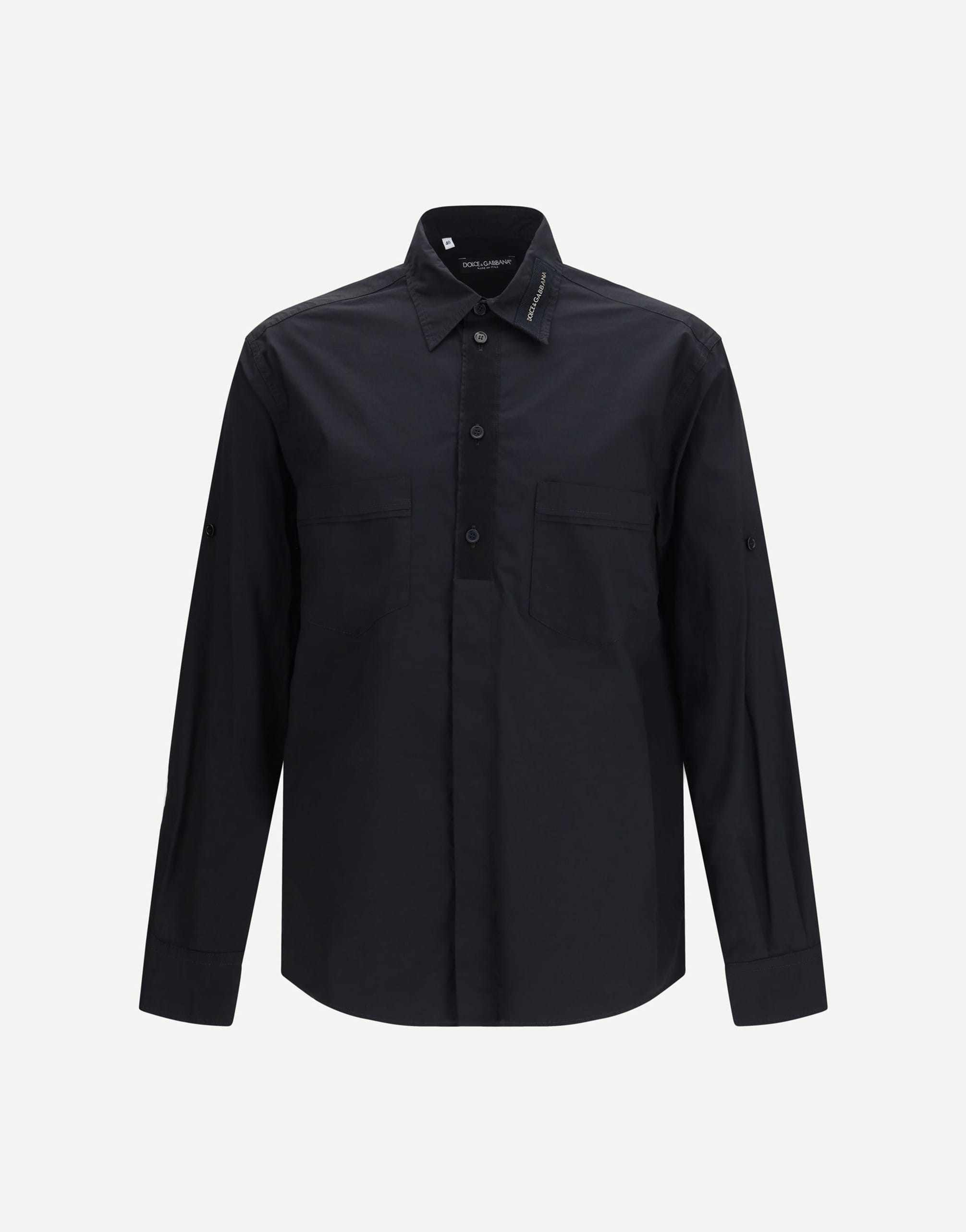 Dolce & Gabbana Cotton Shirt With Pockets