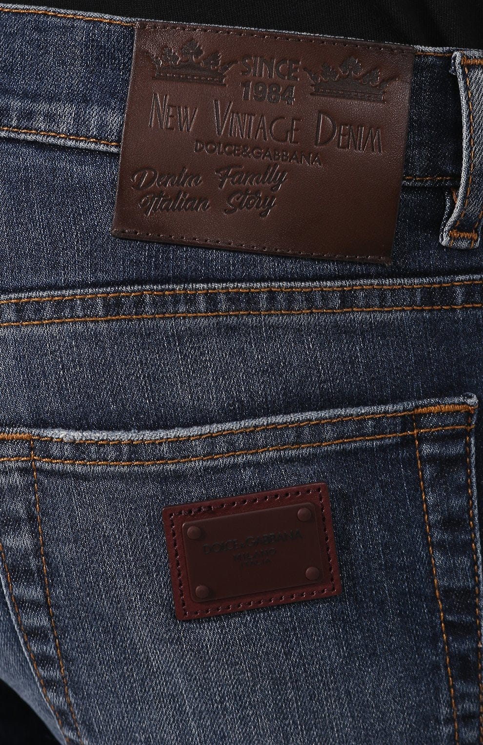 Dolce & Gabbana Cotton Slim-Fit Jeans