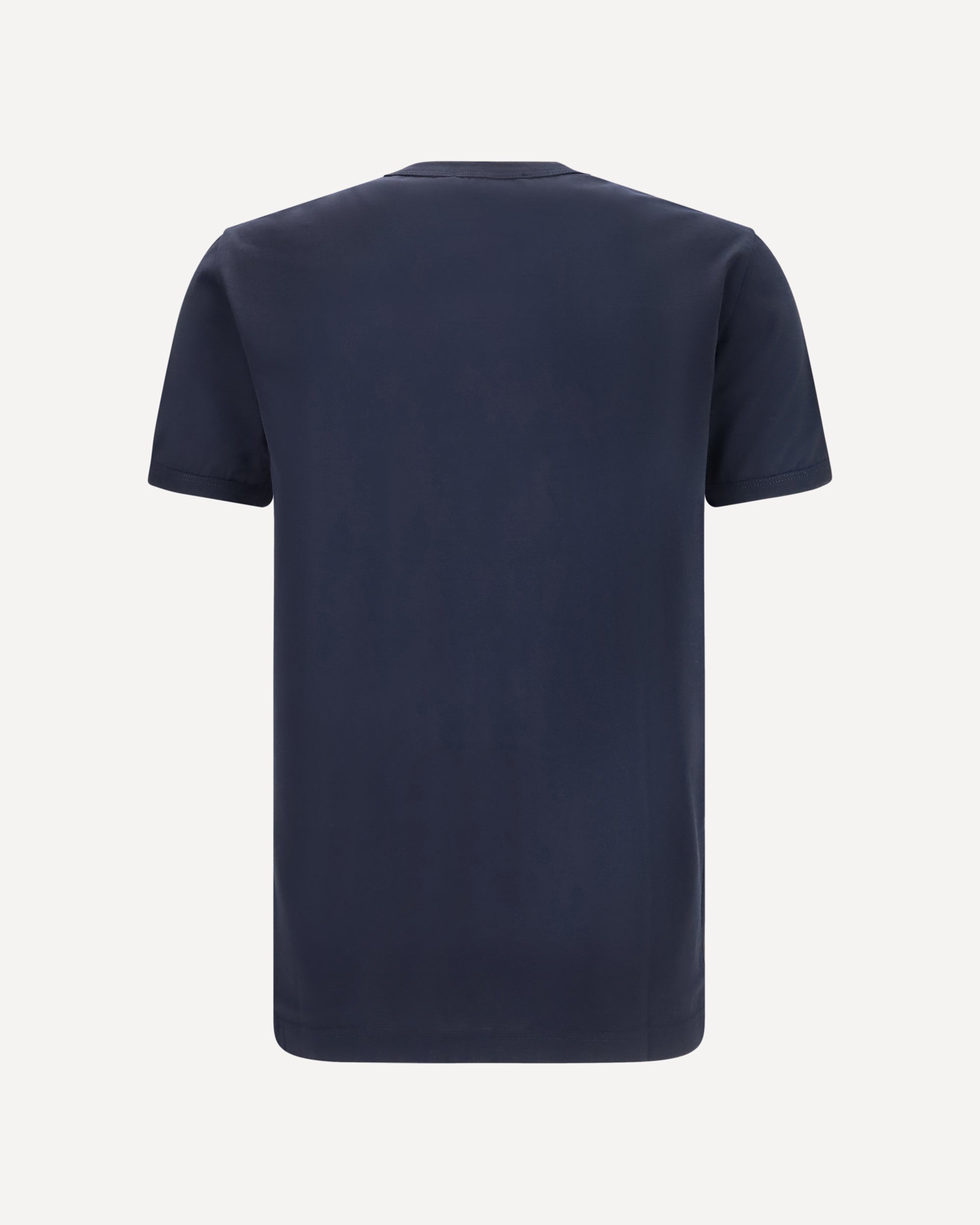 Dolce & Gabbana Cotton T-Shirt With Logo Plaque - alternate view