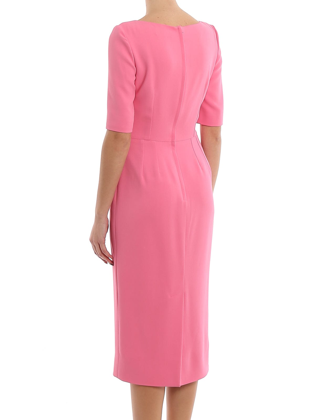 Dolce & Gabbana Crêpe Sheath Midi Dress