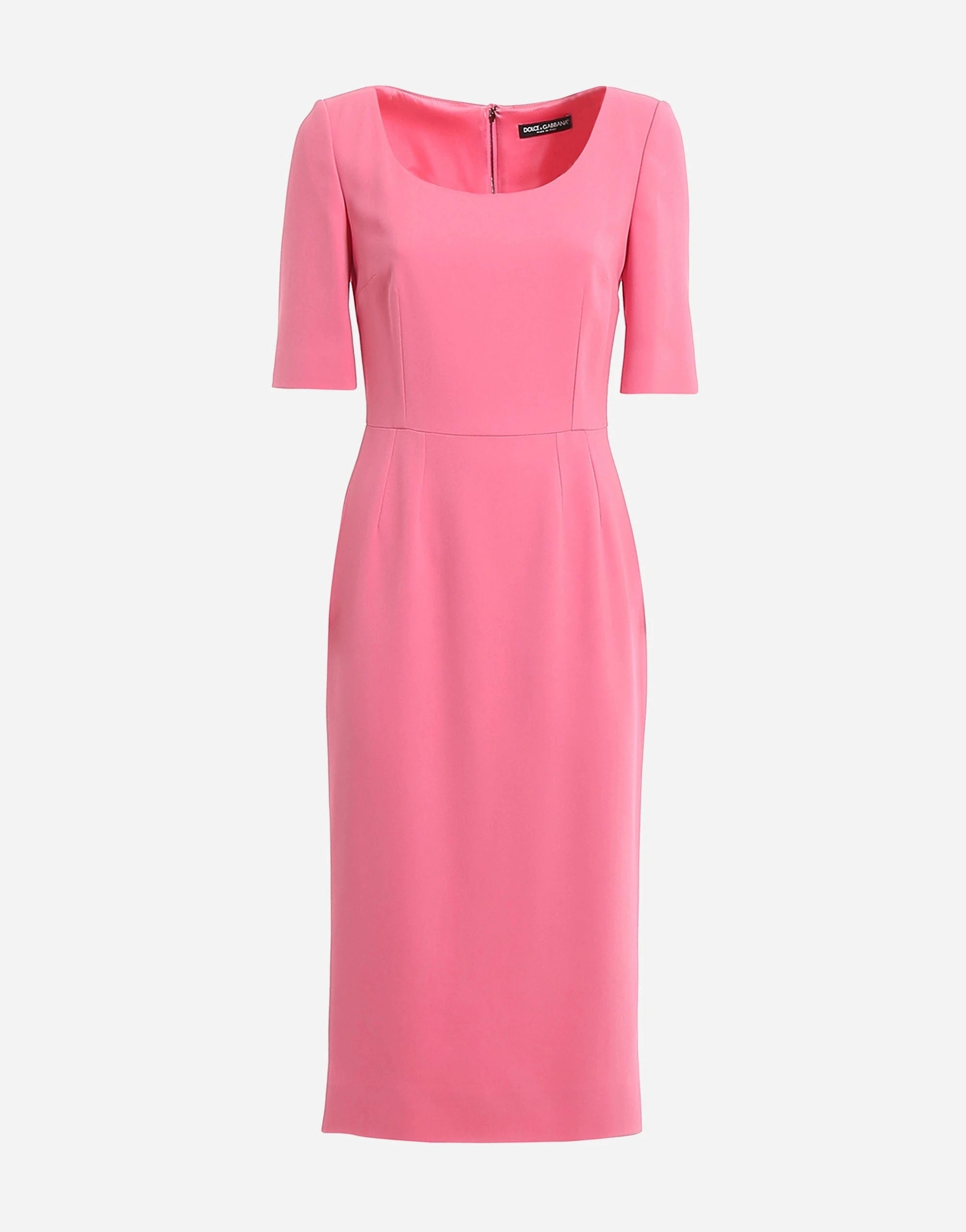 Dolce & Gabbana Crêpe Sheath Midi Dress