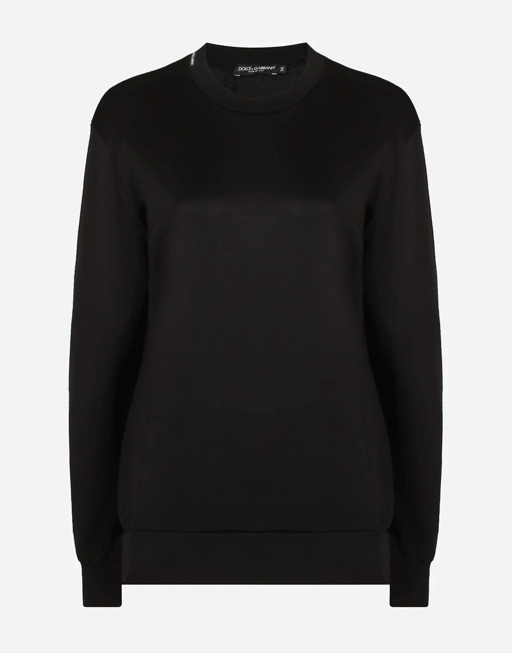 Dolce & Gabbana Crewneck Cotton Sweatshirt