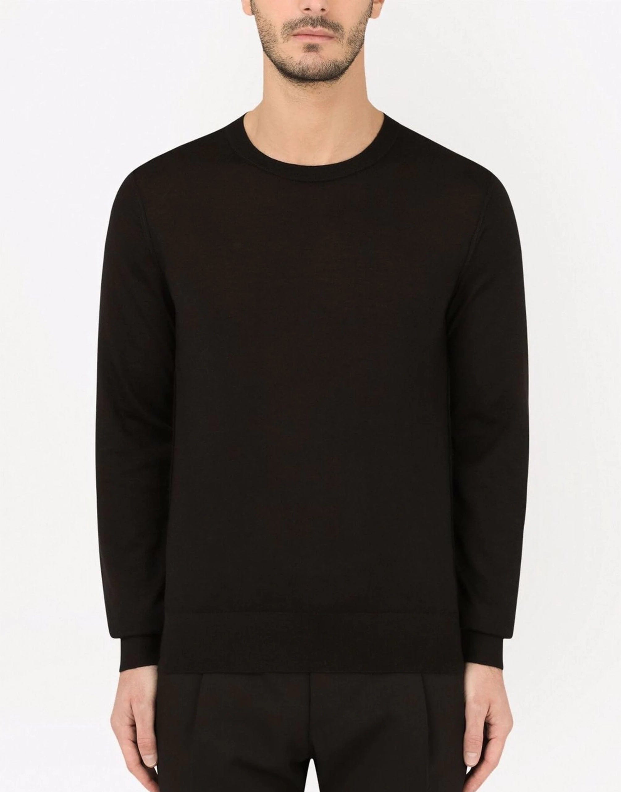 Dolce & Gabbana Crewneck Sweater In Cashmere
