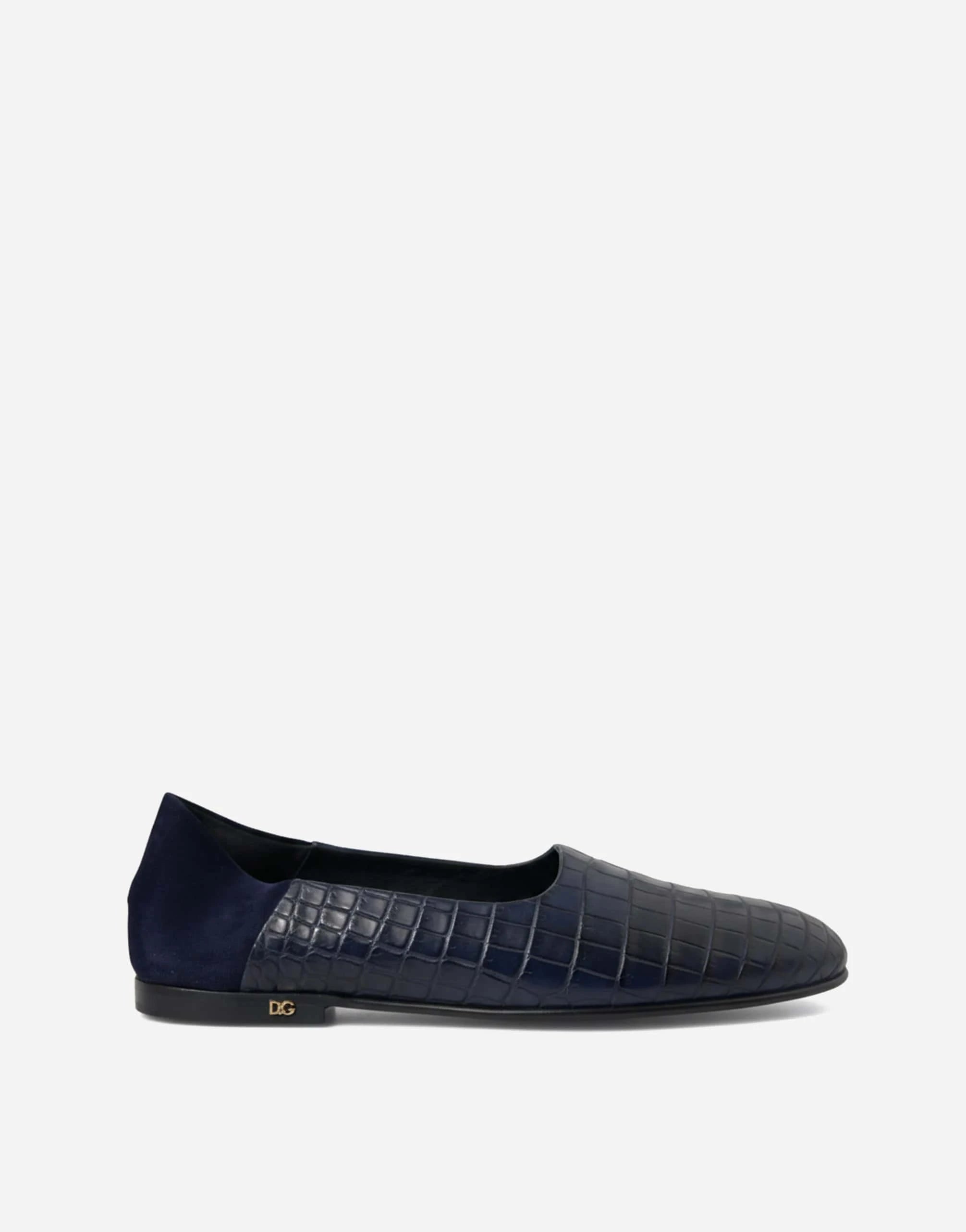 Dolce & Gabbana Crocodile Leather Loafers