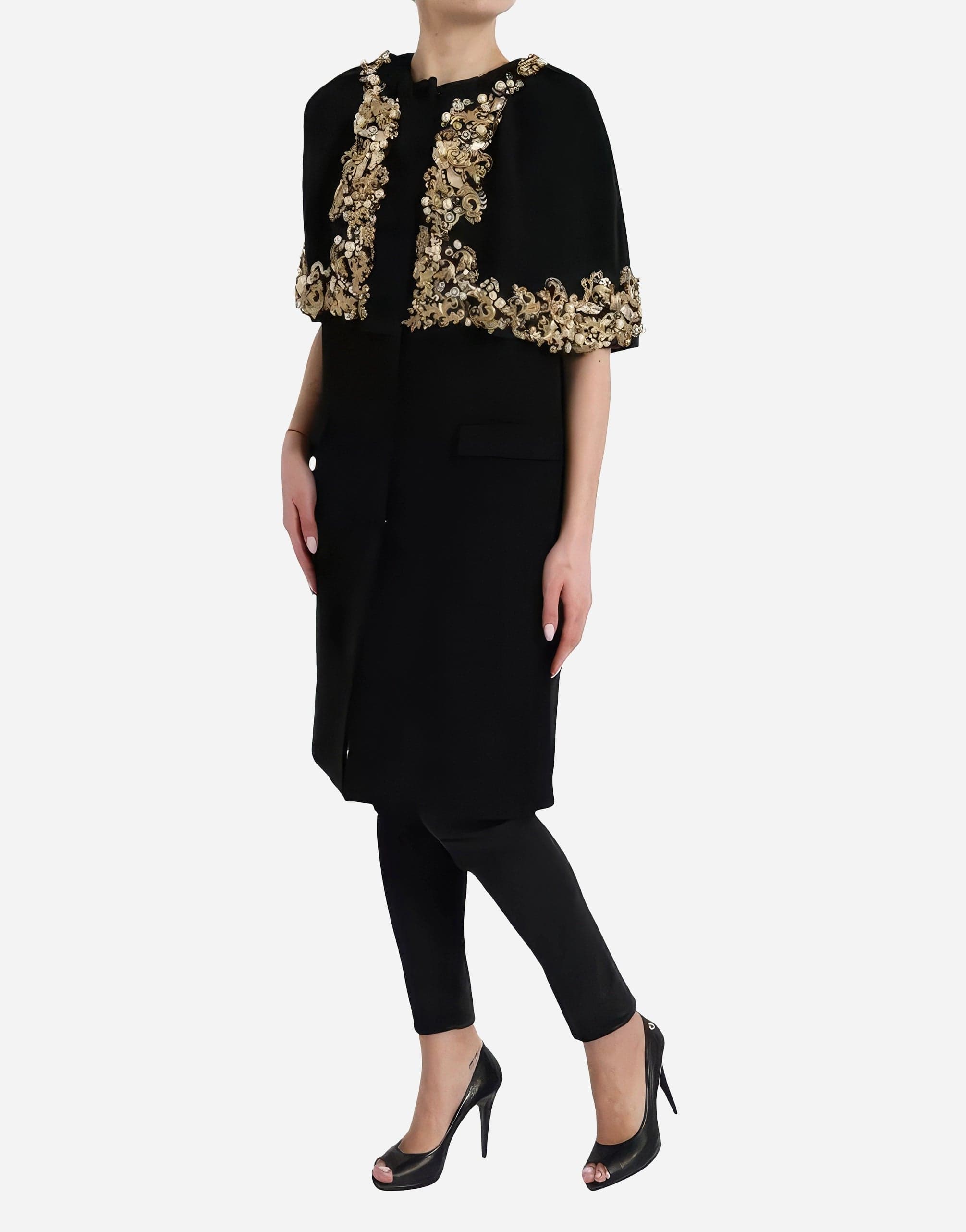 Dolce & Gabbana Cropped Jacket With Embellishments