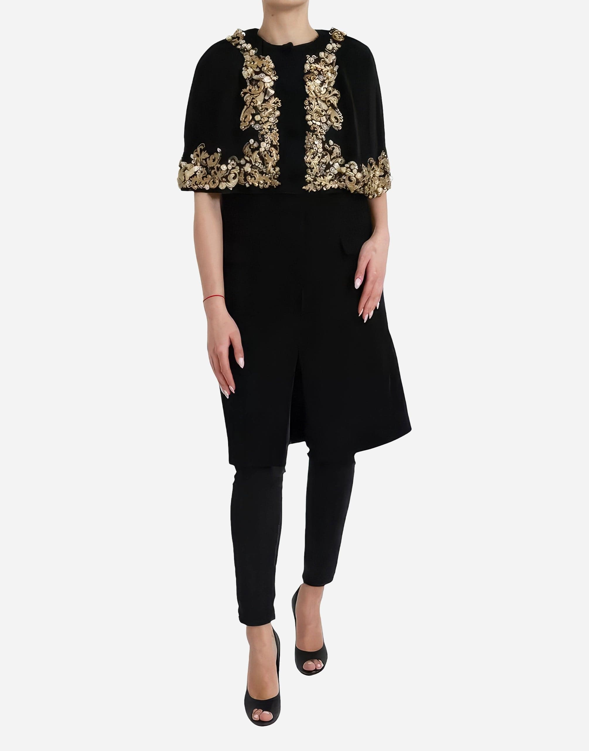 Dolce & Gabbana Cropped Jacket With Embellishments