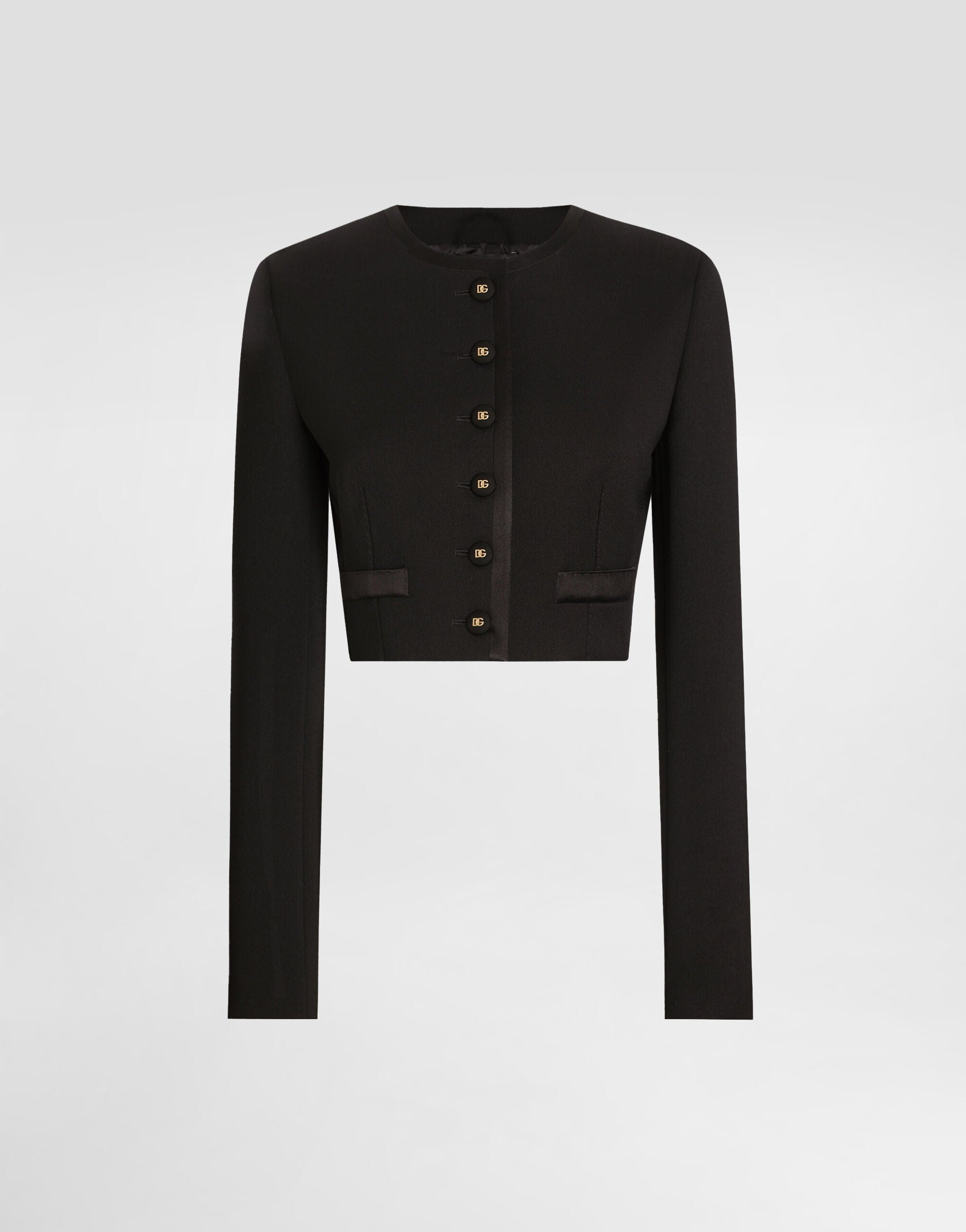 Dolce & Gabbana Cropped Single-Breasted Jacket